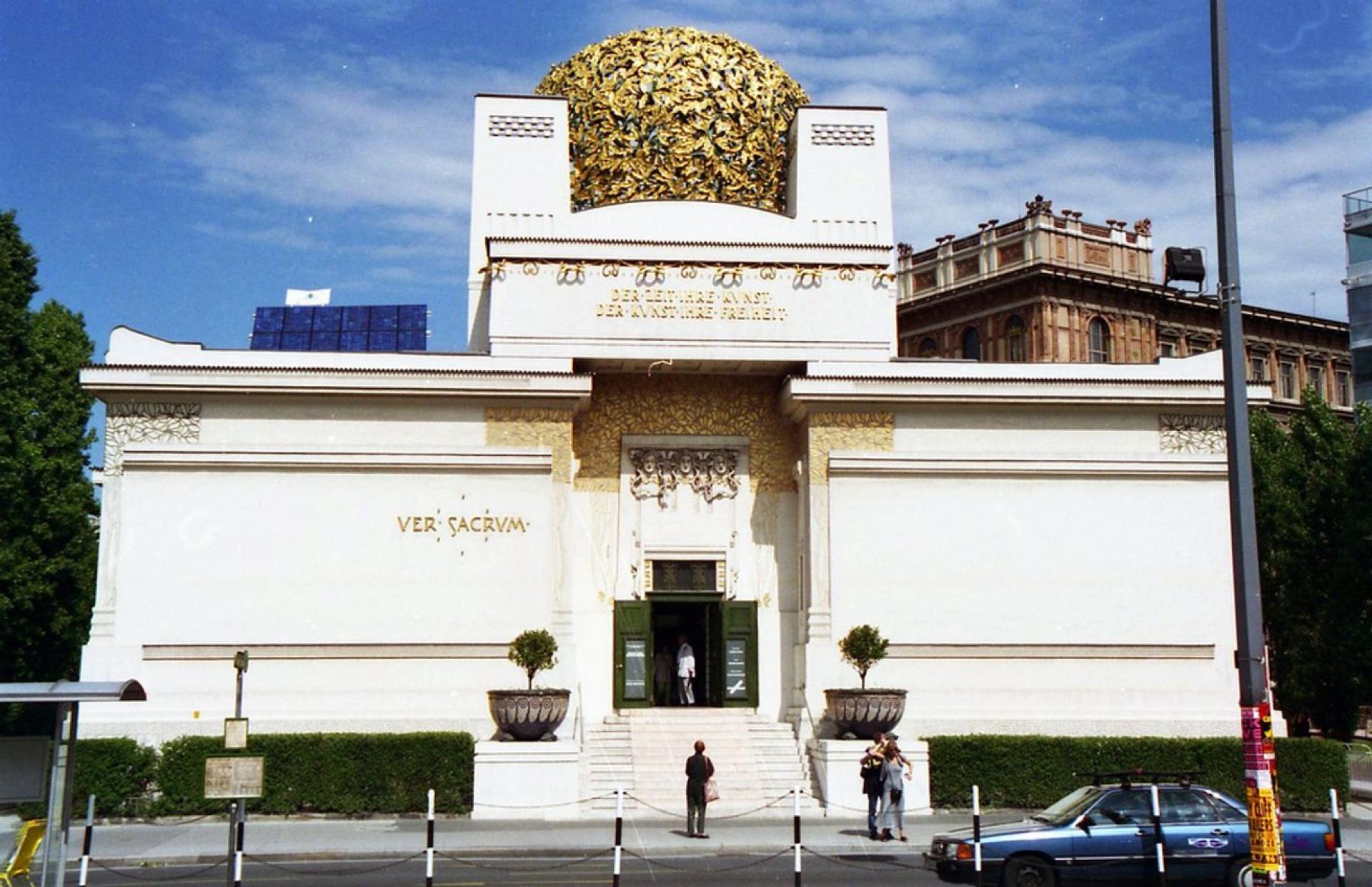 The Secession building (1897) in Vienna was designed by Joseph Maria Olbrich and was constructed as an architectural manifesto for the Vienna Secession. | via Secession