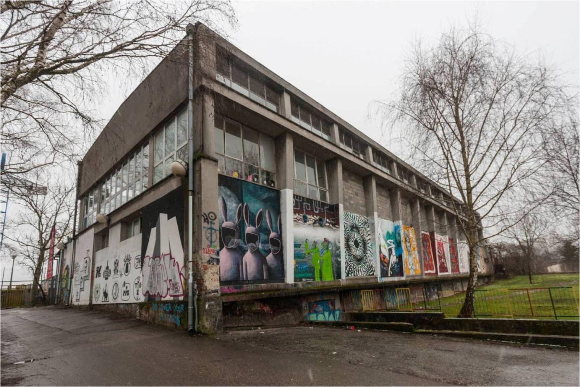 Centre for Independent Culture and Youth in the Jedinstvo factory in Zagreb | Photo © Damir Žižić