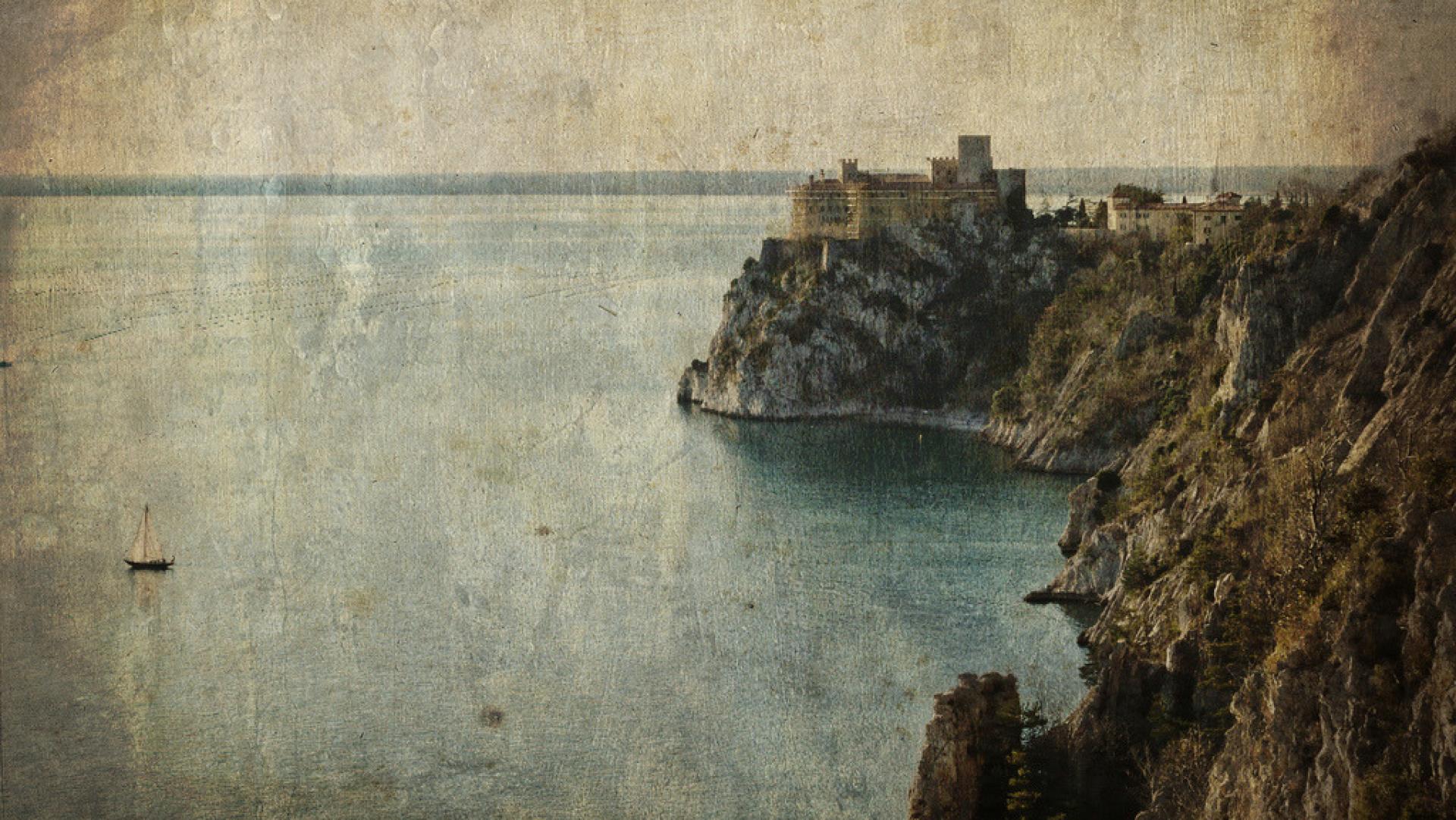 View at the Castle of Duino from Rilke’s trail. | Photo via Flickr