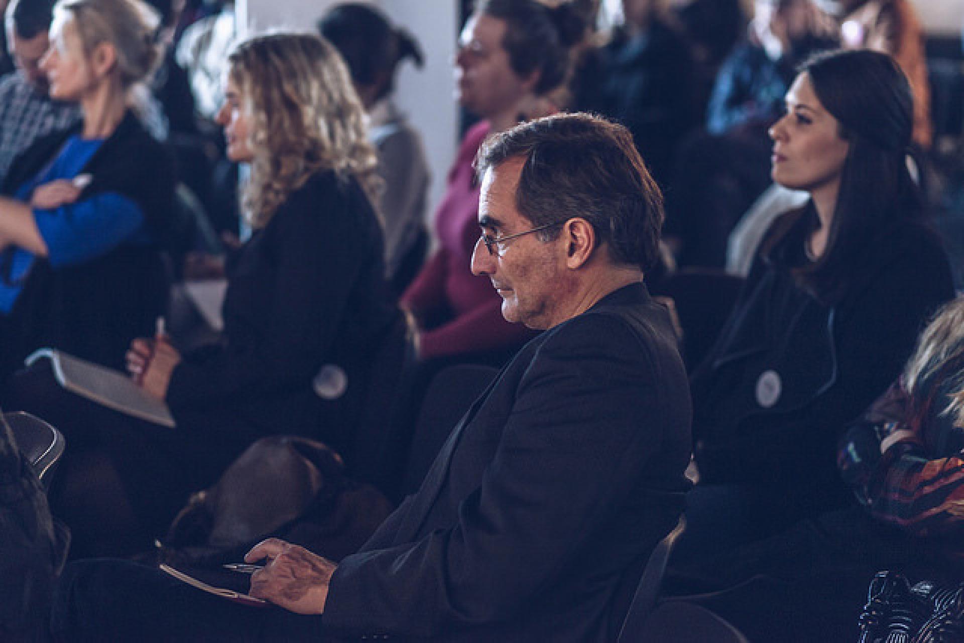 José Mateus selected some of the candidates for the programe at their Lisbon Architecture Triennial at the matchmaking conference | Photo by Peter Giodani