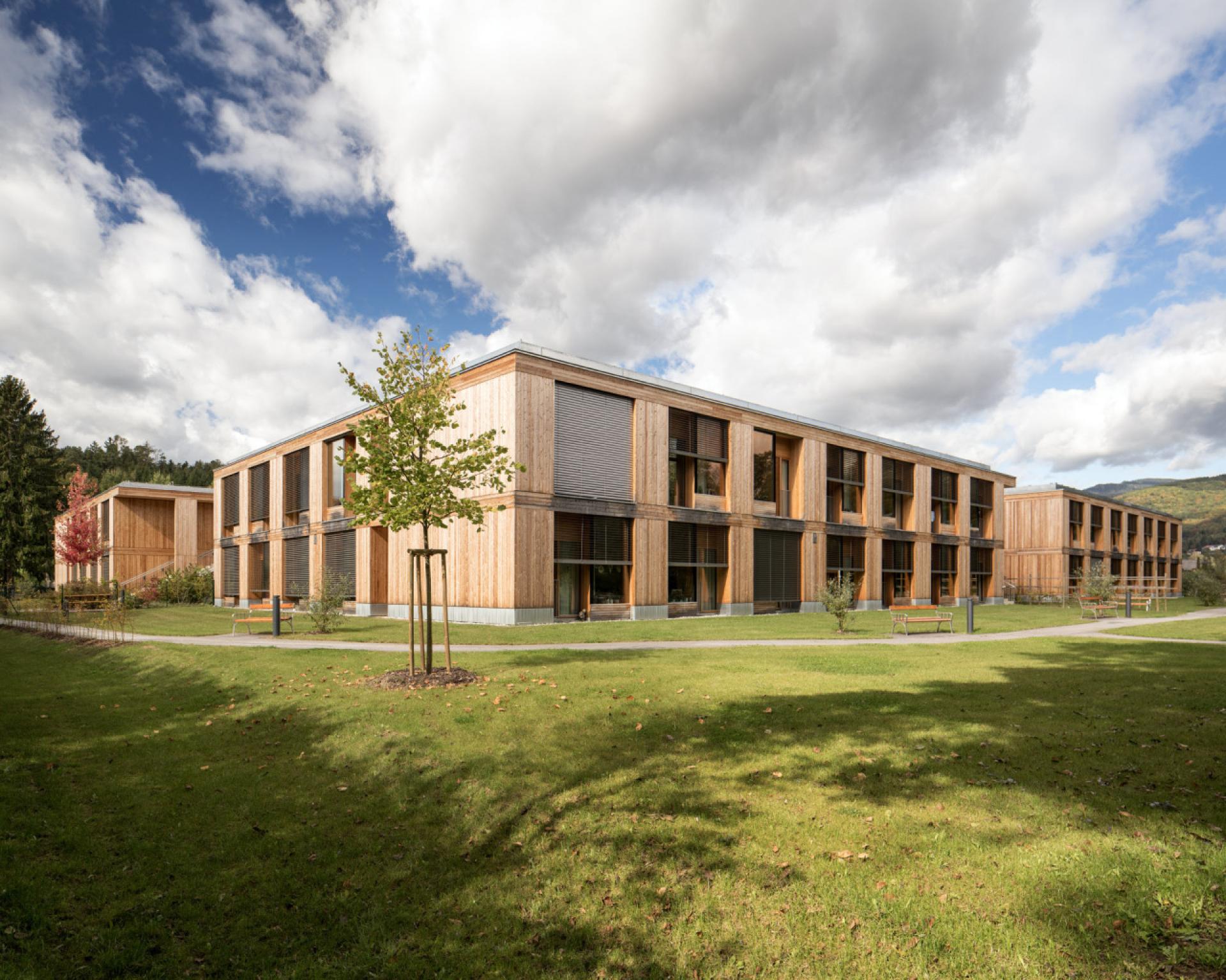 Nursing home by Dietger Wissounig Architects | Photo Simon Oberhofer