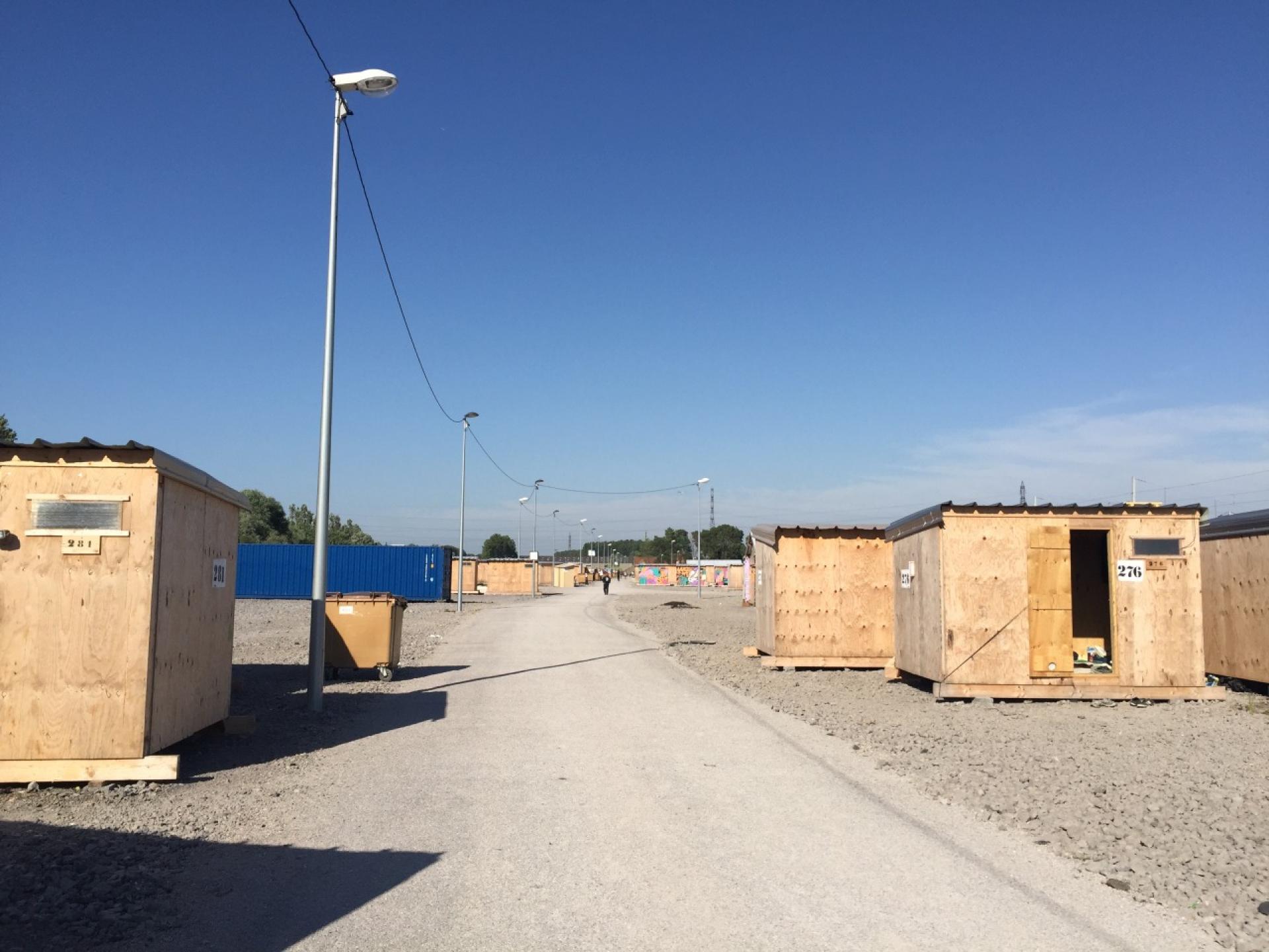 Refugee camp in Dunkirk, France is a place of constant violence.