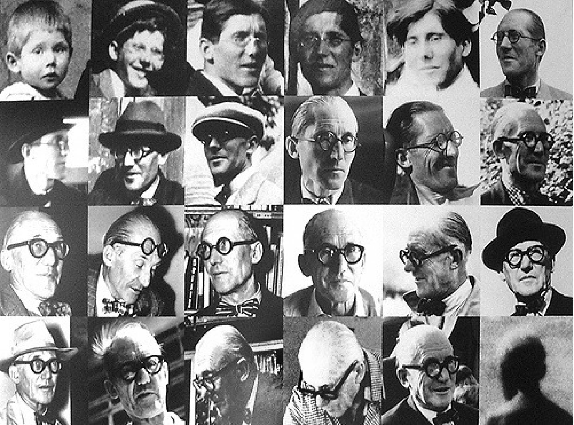 Le Corbusier, building an icon through eyeglasses | Photo via Object