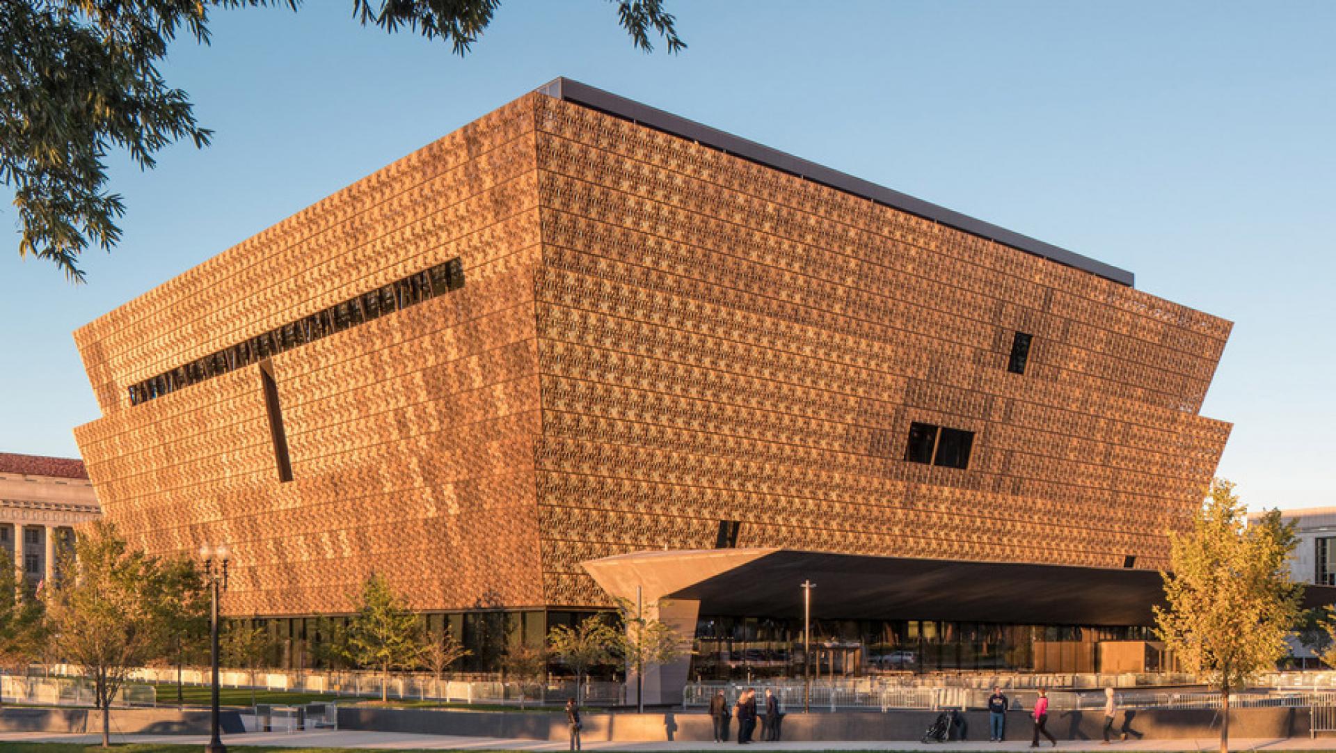 The National Museum of African American History by Adjaye, takes inspiration from African weaving, an architect and inspiration untenable without Pioneers like Williams. | Photo by Bradt Feinkopf