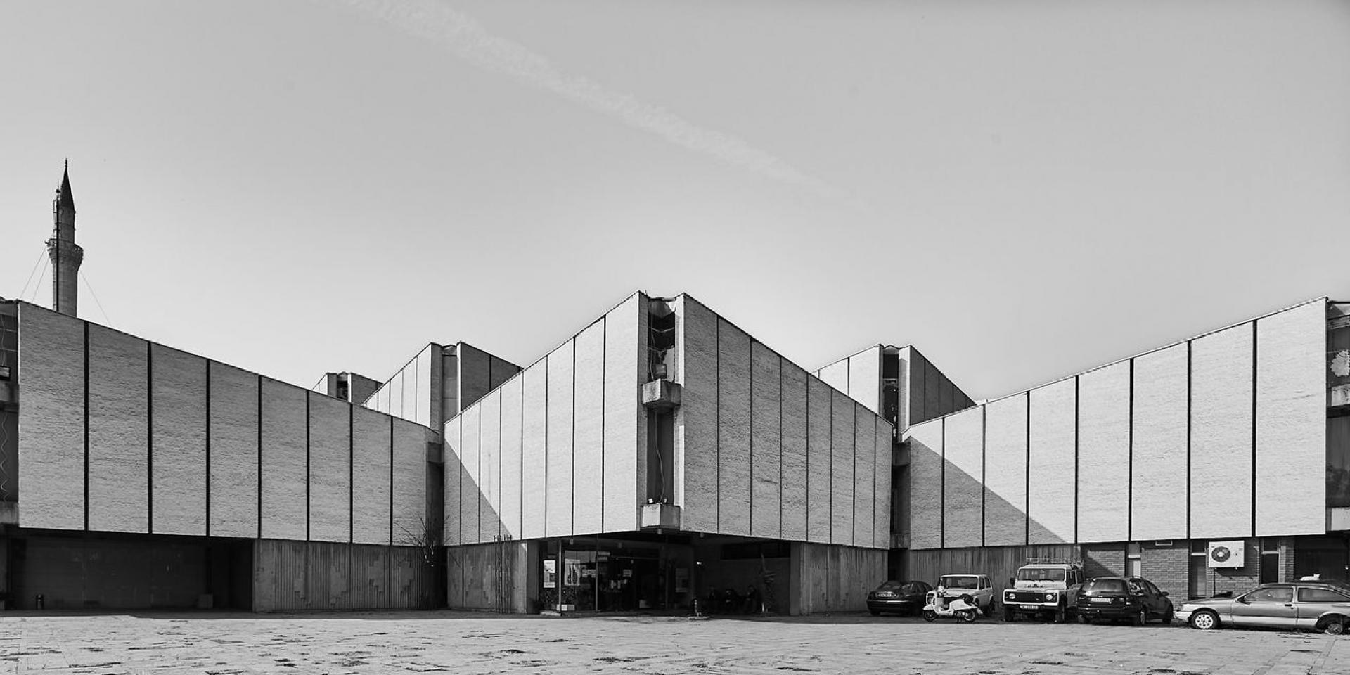 Mimoza’s highlight is the Museum of Macedonia (Skopje, 1972) in collaboration with Kiril Muratovski. | Photo by Gadjowski