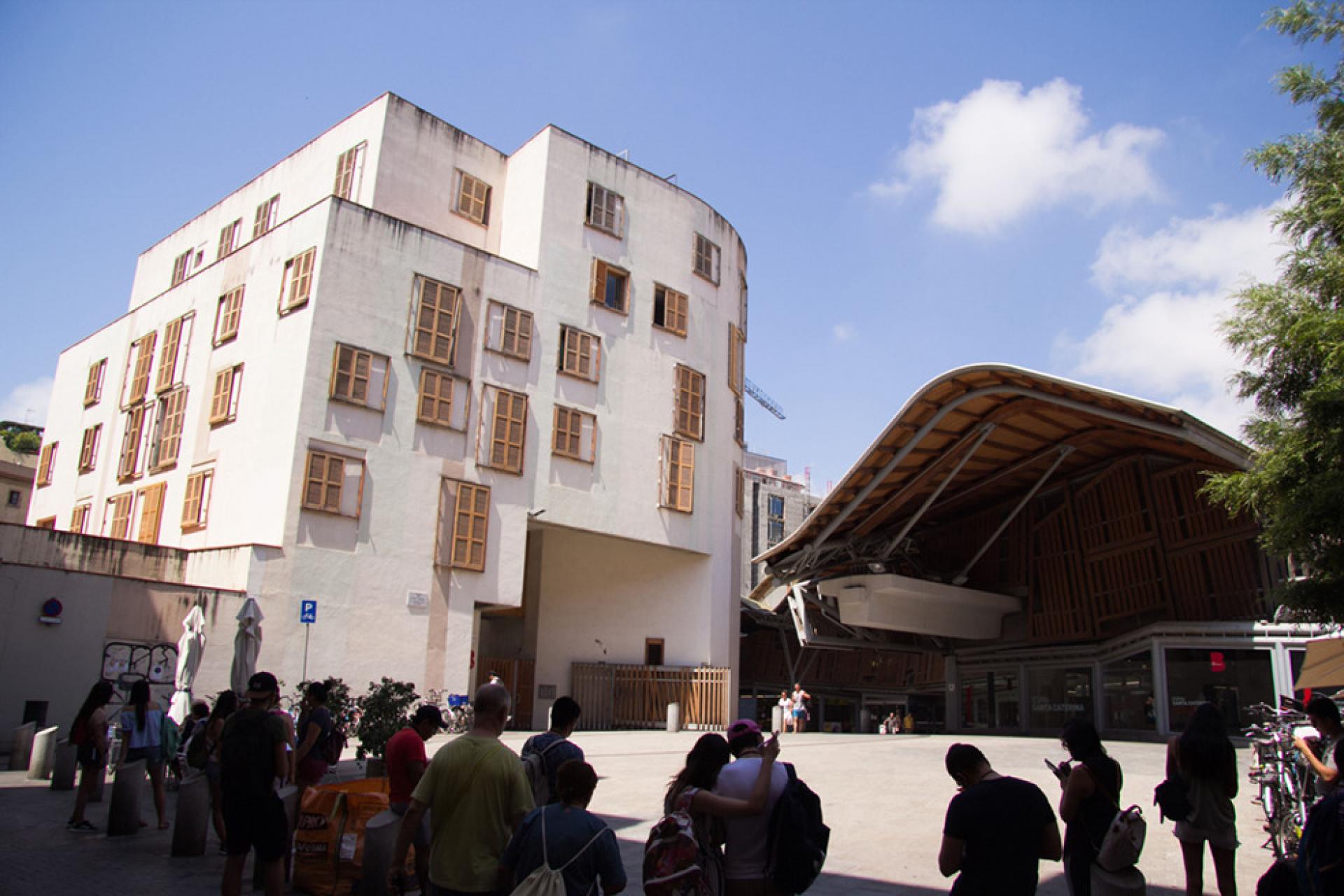 Santa Caterina neighborhood was before construction of the new market over-populated district with bad living conditions. | Photo by Daniele Ronca