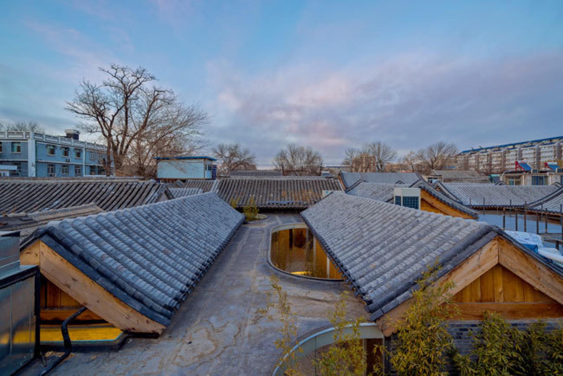 Tea House is in traditional Huton district in Beijing. | Photo by Archstudio