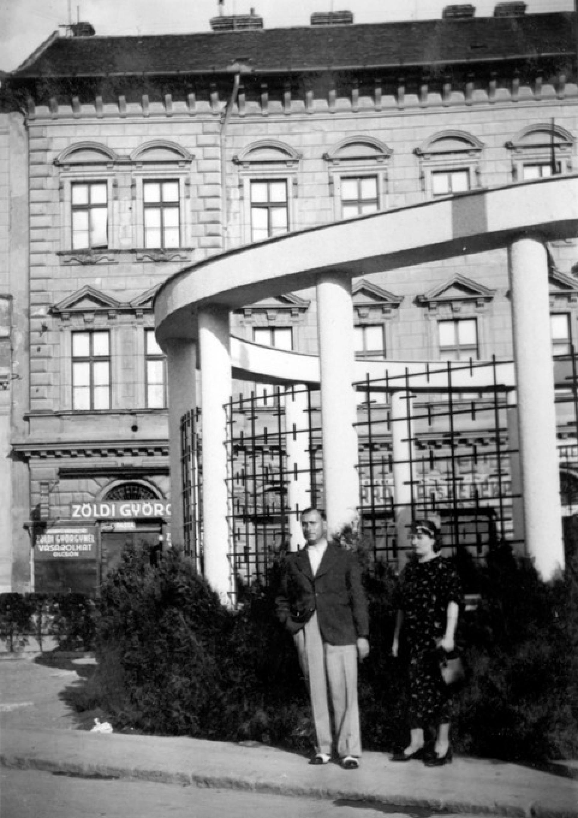 Várnay’s Anna spring house in Szeged around 1935. | Photo from Kovac Archive