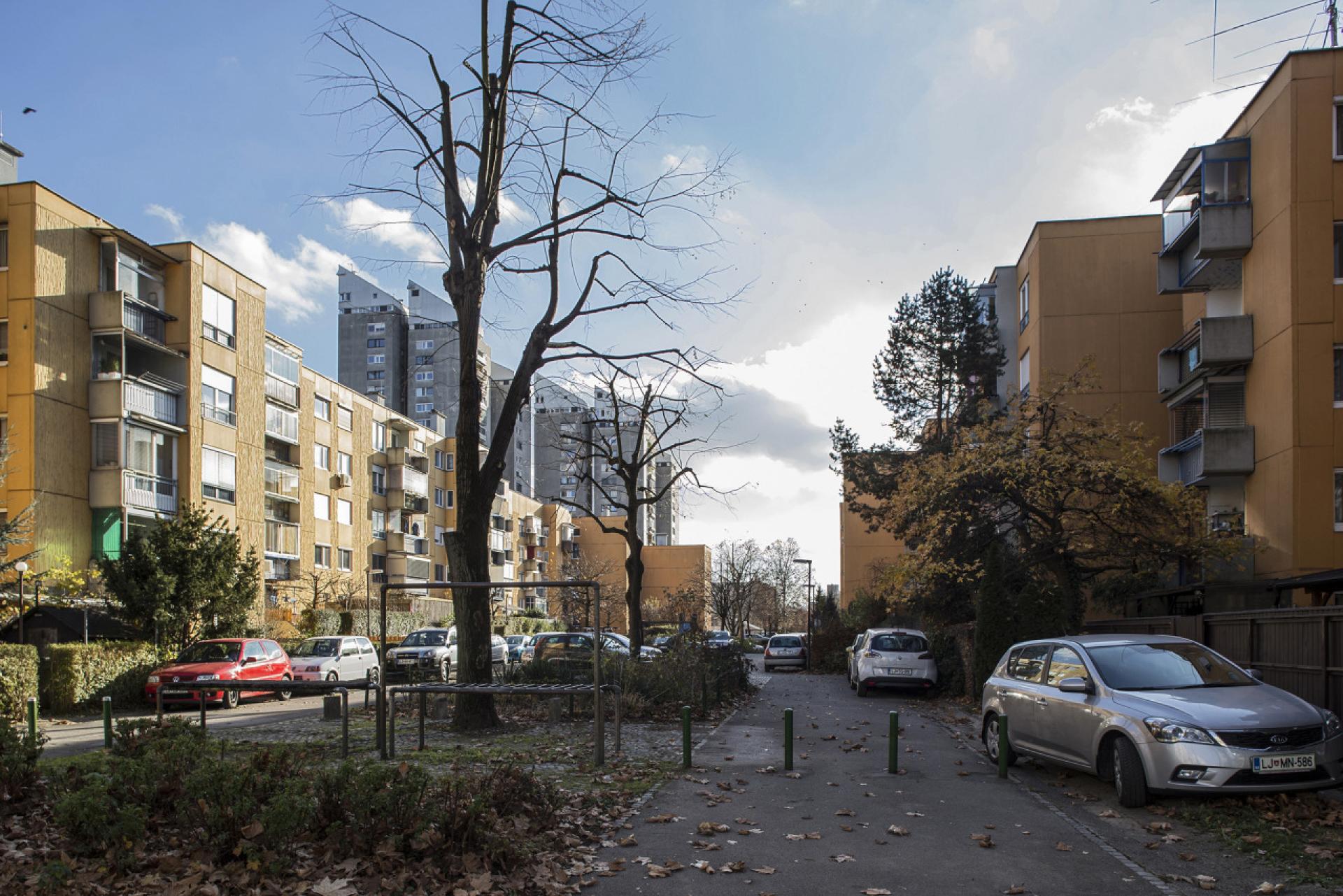 BS 3 Neighborhood in Ljubljana. | Photo by Nina Smrekar