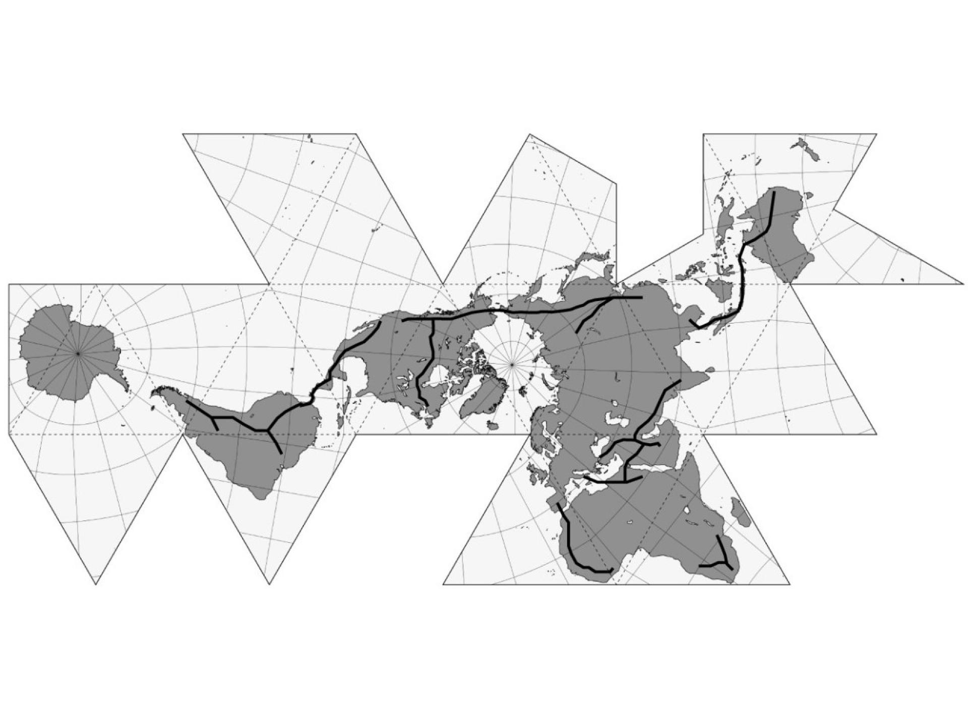 Dymaxion with migrational bridges.