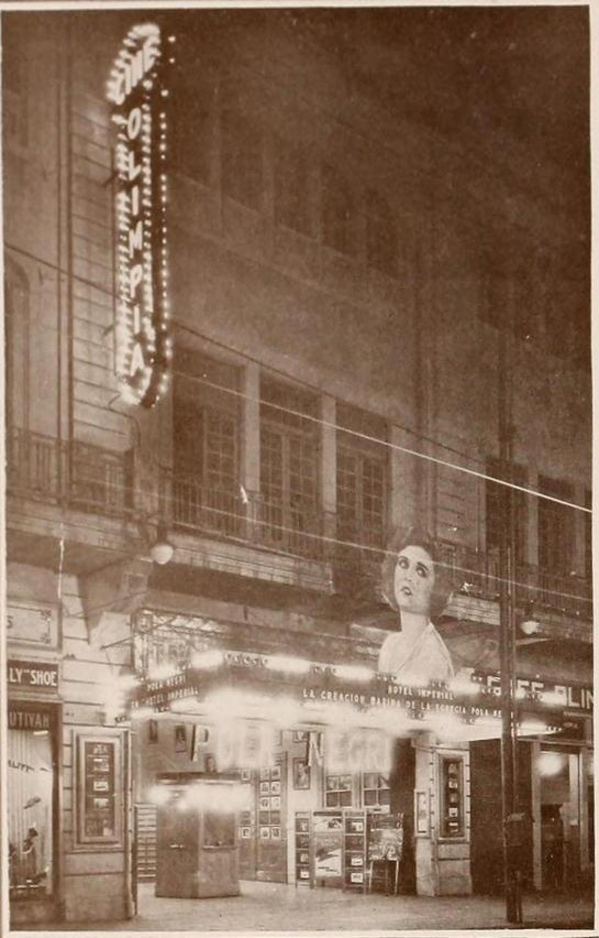 Cine Olimpia from 1927. | Photo via Mensajero Paramount