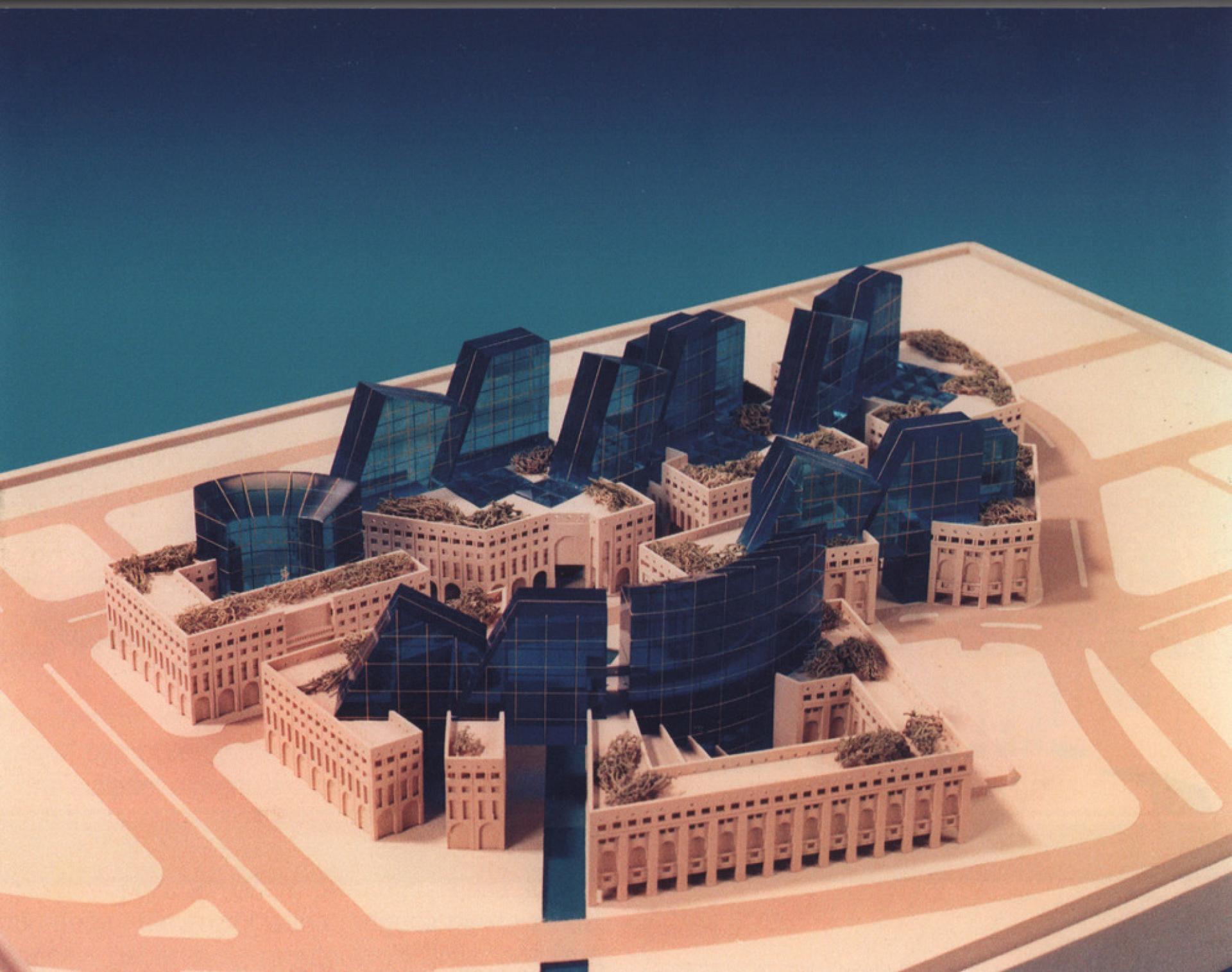 The model for the Cape Town project. | Courtesy of Dragoljub Bakić