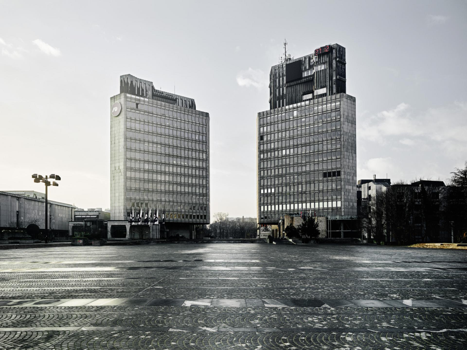 Revolution Square (today Republic Square) by Edvard Ravnikar (1960–74); Ljubljana, Slovenia. | Photo by © Valentin Jeck, commissioned by The Museum of Modern Art, 2016