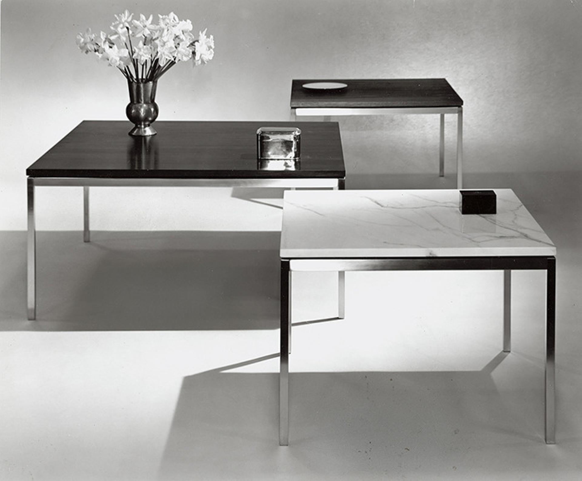Florence Knoll’s coffee and side tables