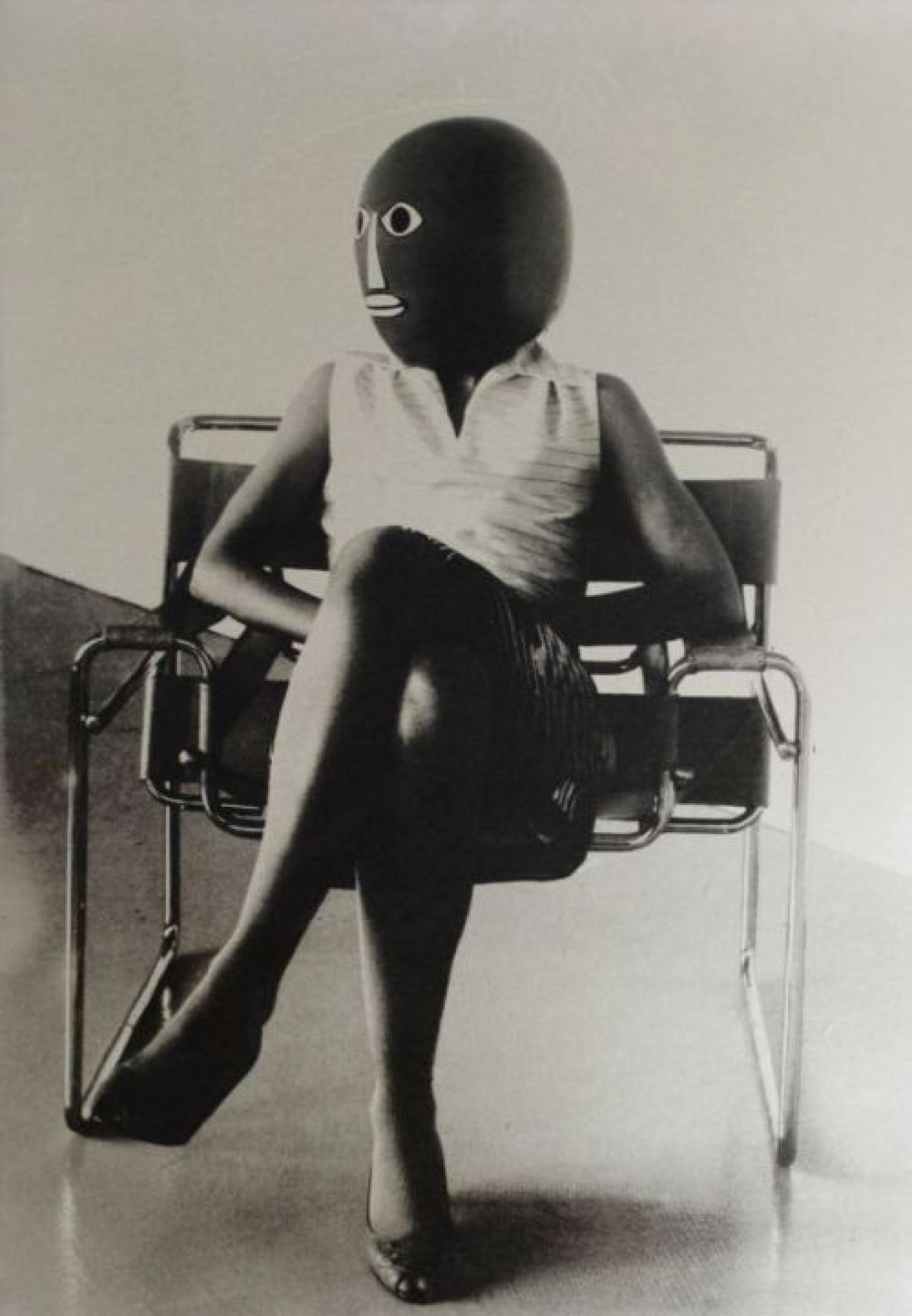 Unknown student in Marcel Breuer Chair. | Photo by Ursula Mayer