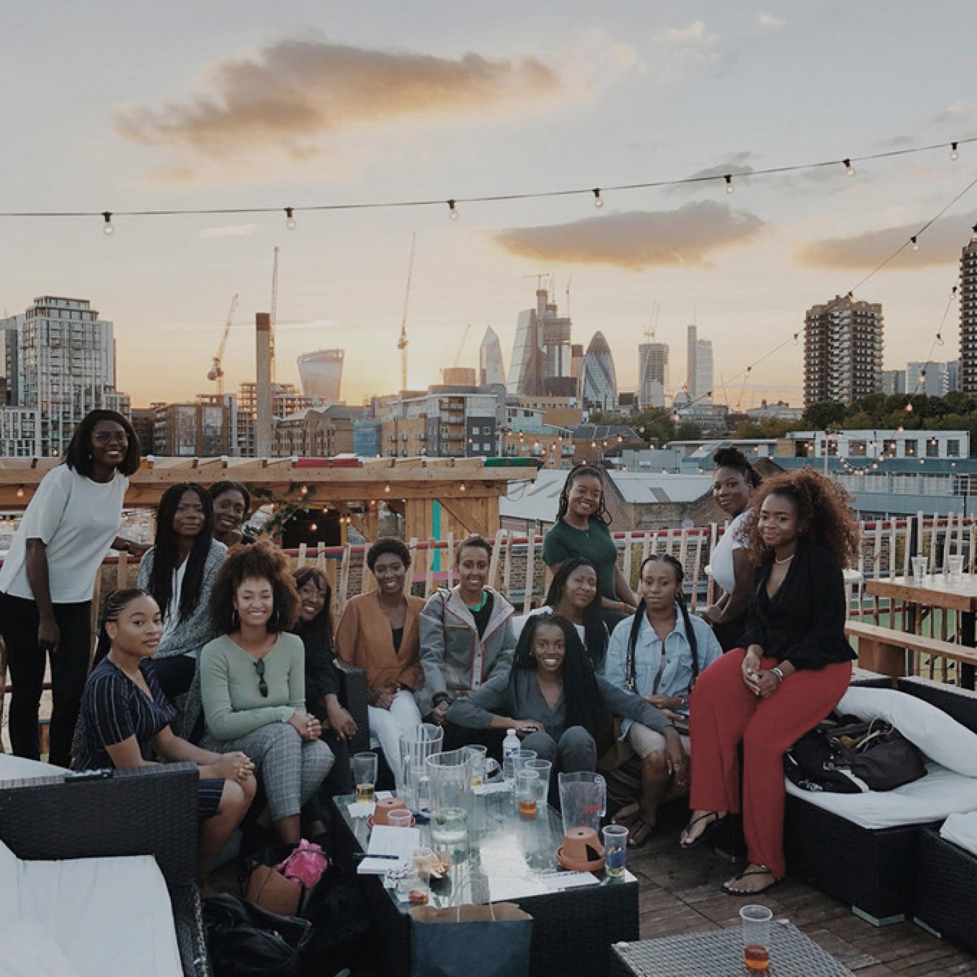 Black Females in Architecture (BFA) encourages diversity in architecture via organized workshops and sharing advice on WhatsApp. | Photo via Dezeen