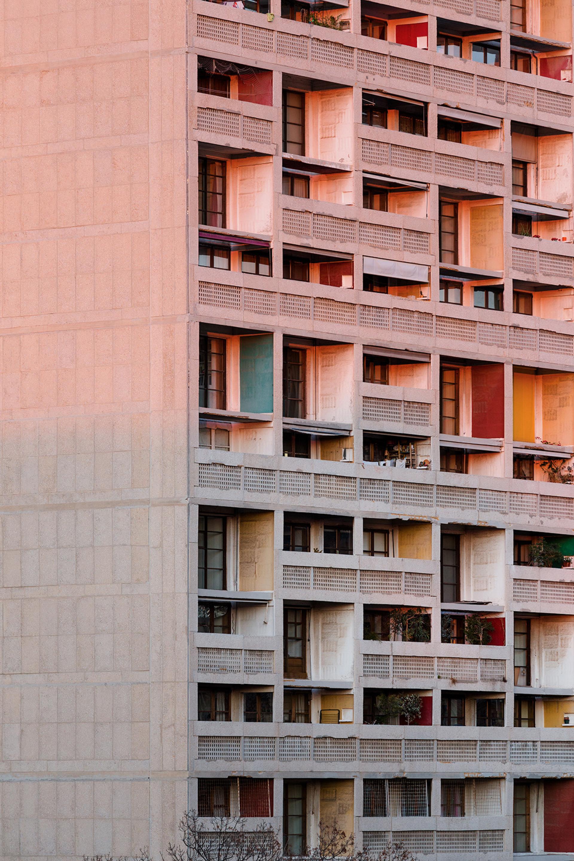 The Unité d'Habitation or Cité Radieuse by Le Corbusier (1947-1952) in Marseille, France. | © Roberto Conte (2017)