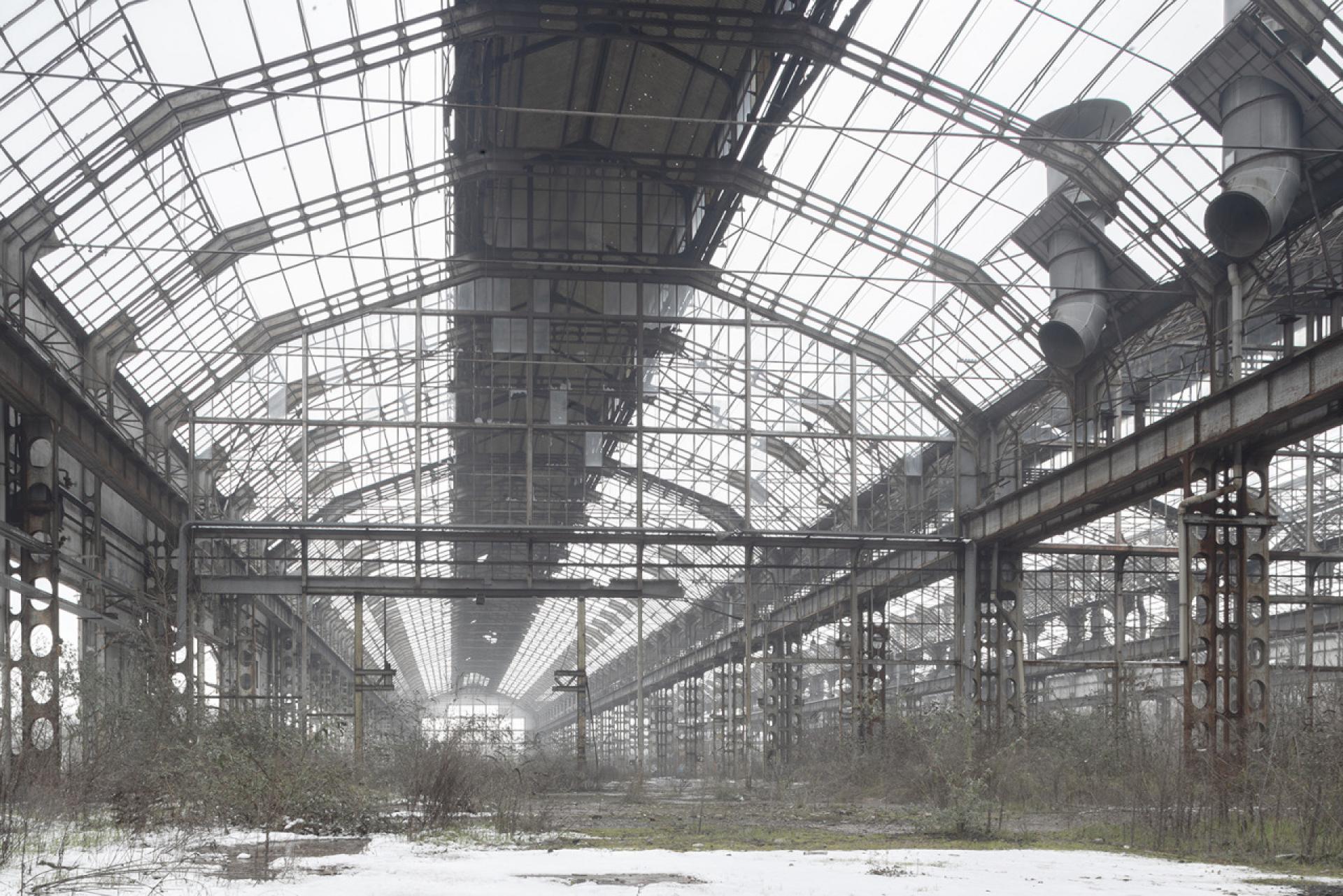 An abandoned historical Innocenti Maserati plant in Milan, Italy. | Photo © Roberto Conte (2018)