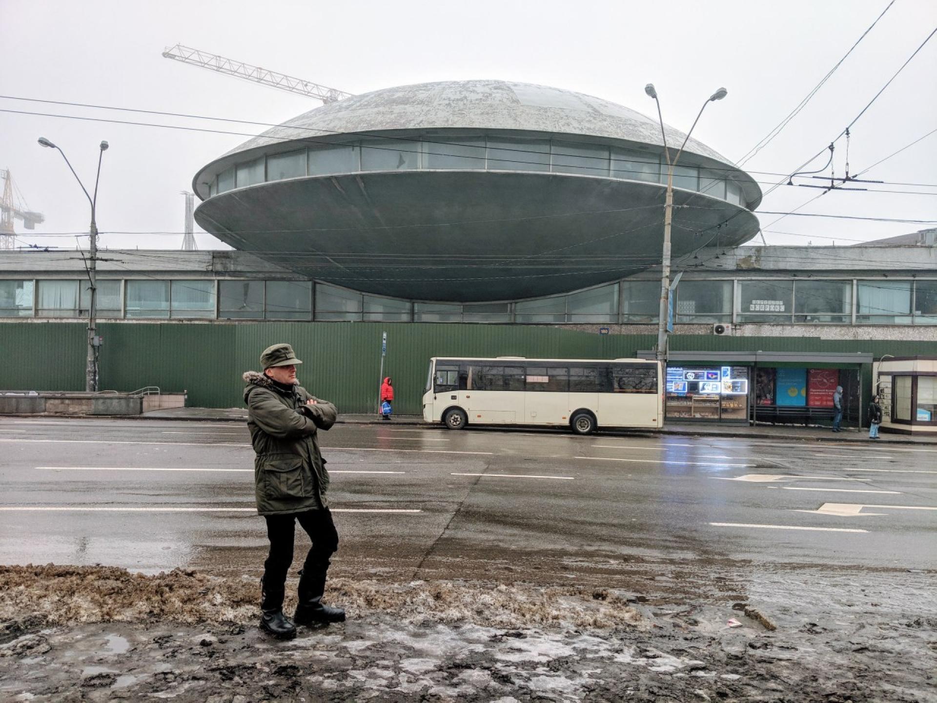 Kyiv’s Flying Saucer was an experimental space. | Photo © Alex Moore