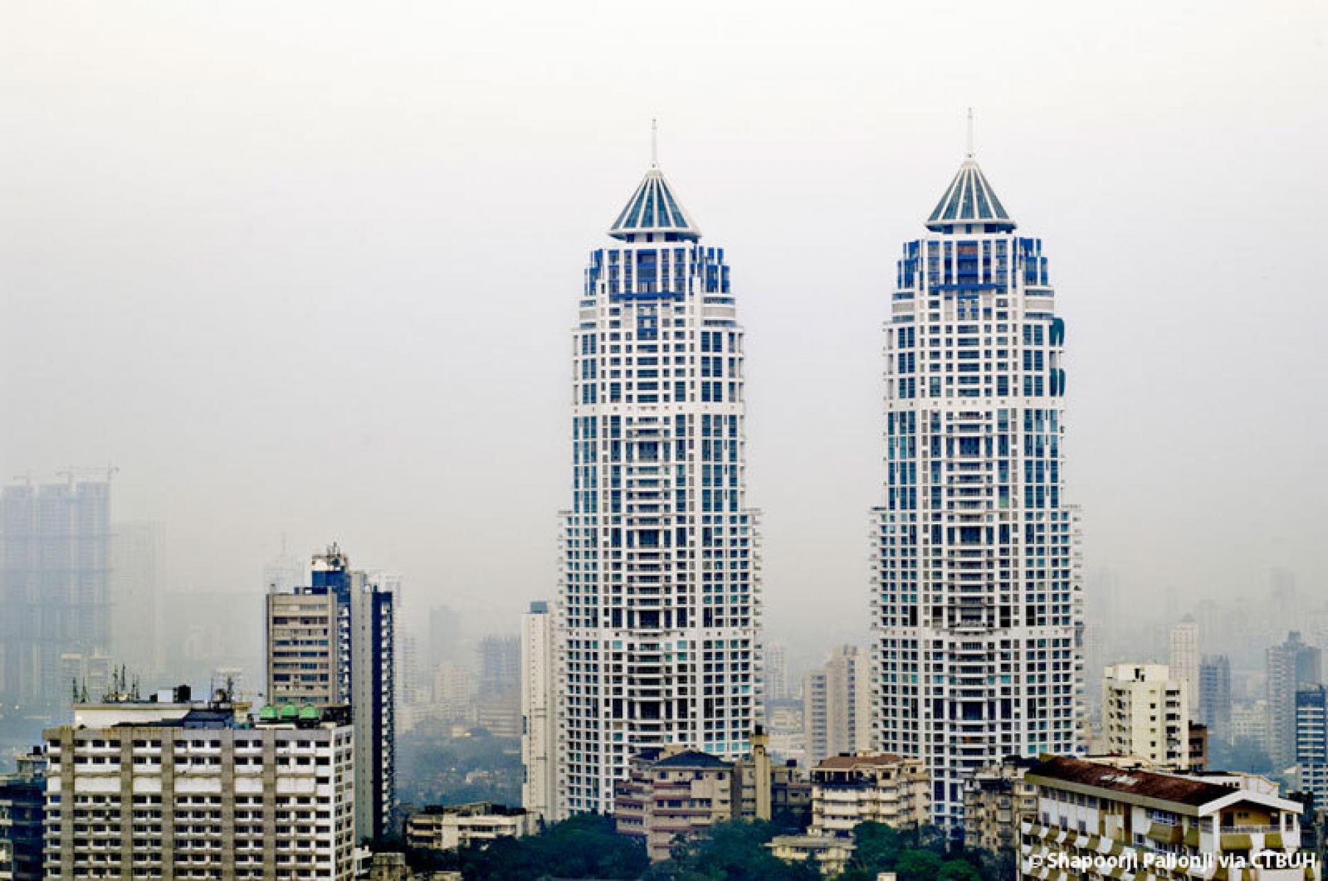 The Imperial Towers II in Mumbai. | Photo via Skyscrapercenter