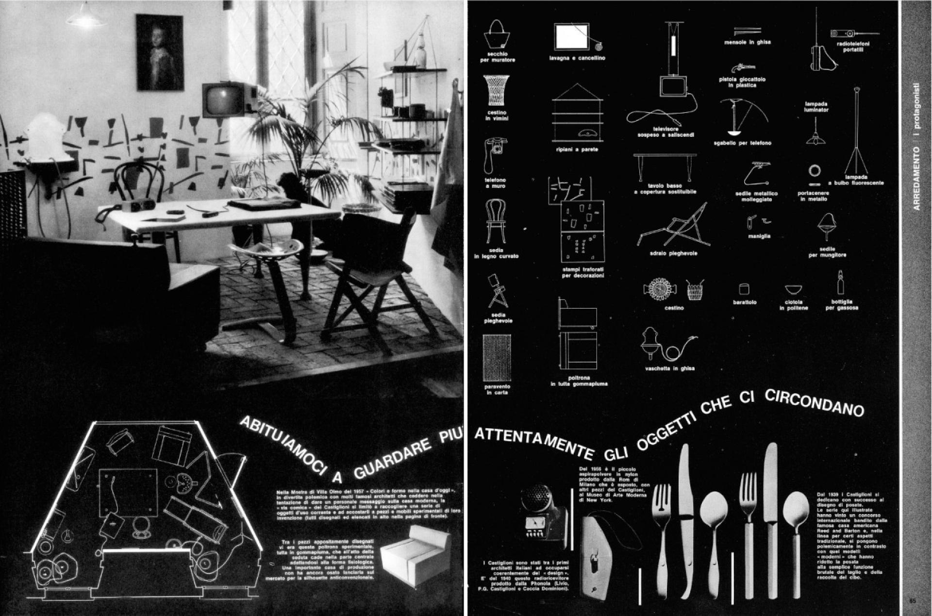 Villa Olmo exhibition description about the modern housing | Courtesy of Giorgina Castiglioni