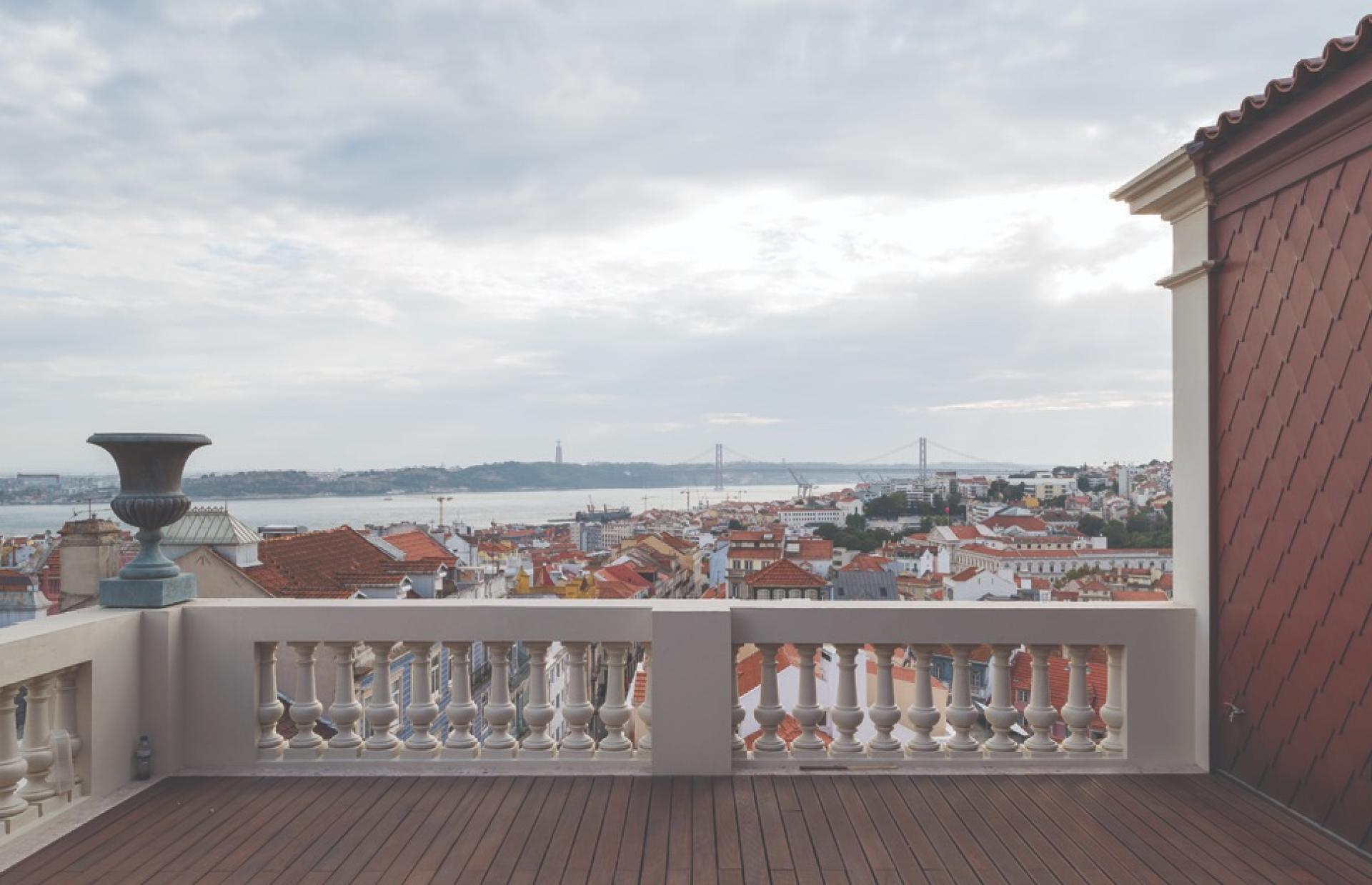 Barão de Santos Palace: view over Tagus river. | Photo Daniel Malhão