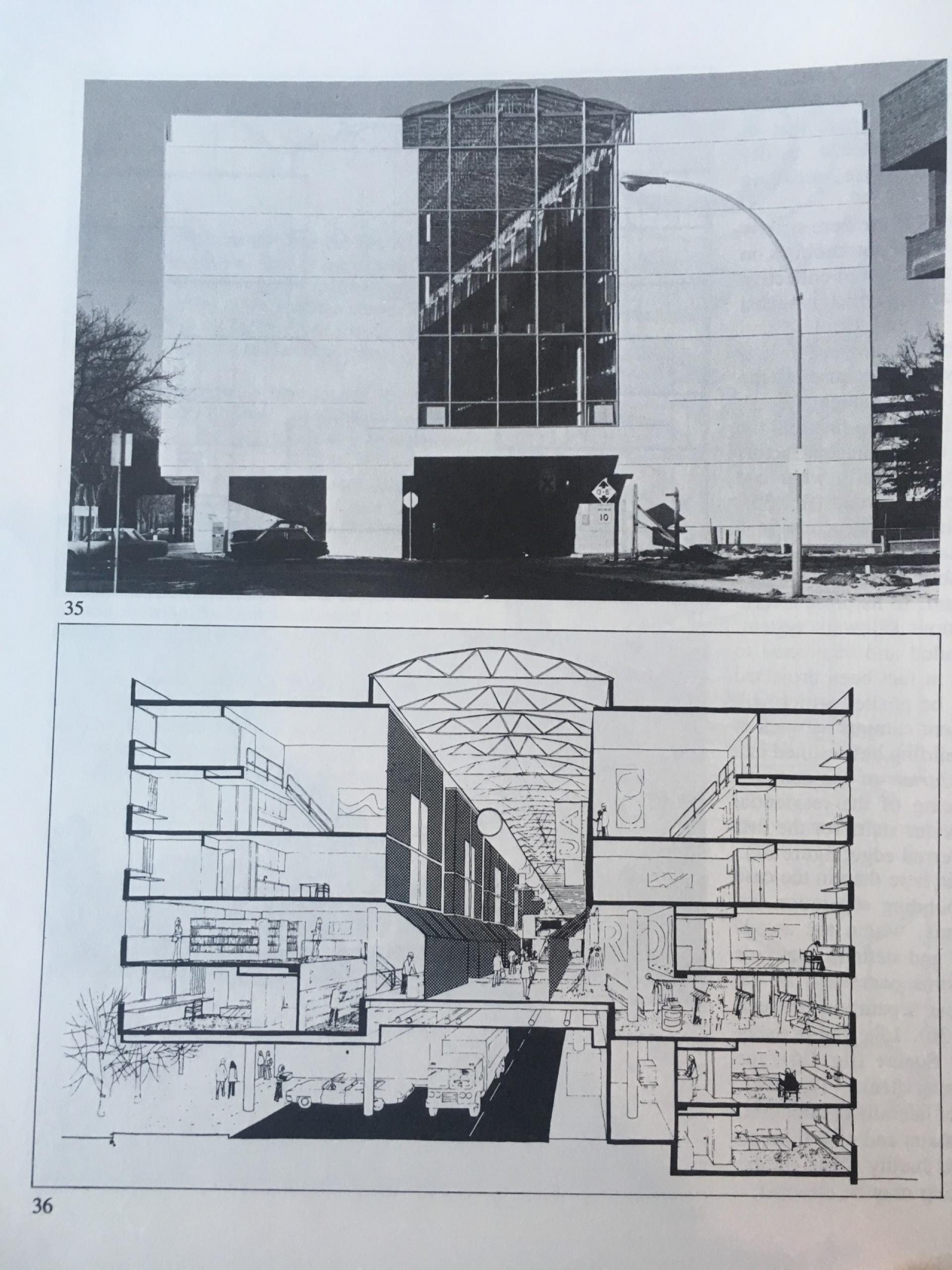 Housing Union Building (HUB), University of Alberta (1969-1971) by Diamond and Myers Architects with R.L. Wilkin. | Photo via Capital Modern