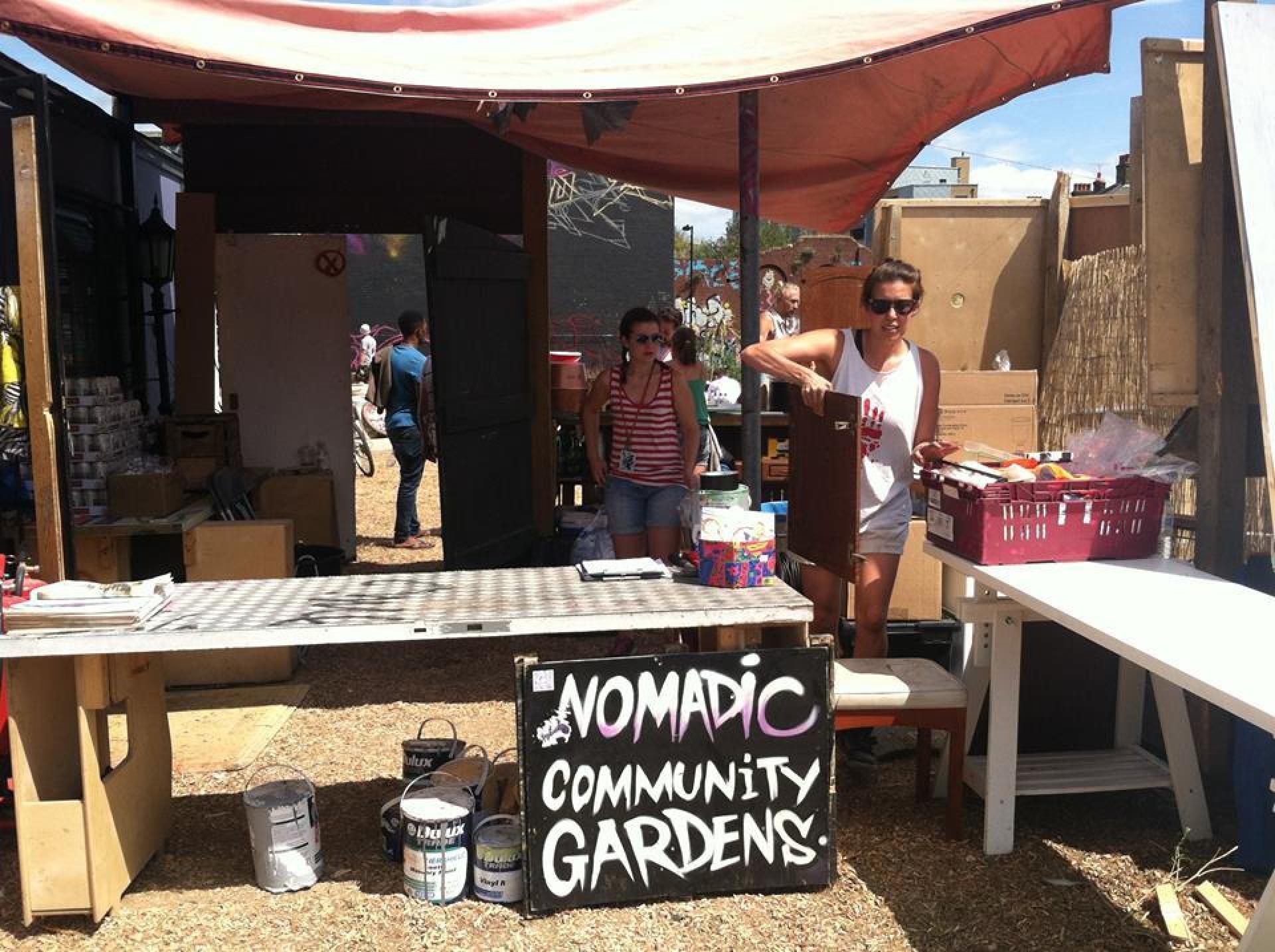 Street Food | Photo Nomadic Community Gardens Web