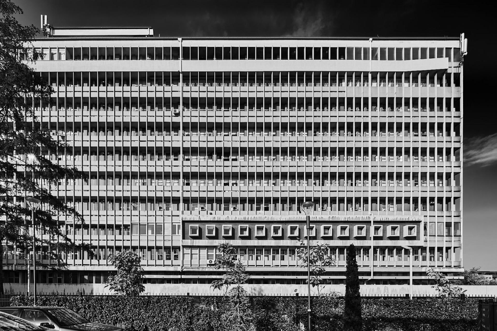 Military Medical Center Skopje, Macedonia by Josip Osojnik (1965-71)