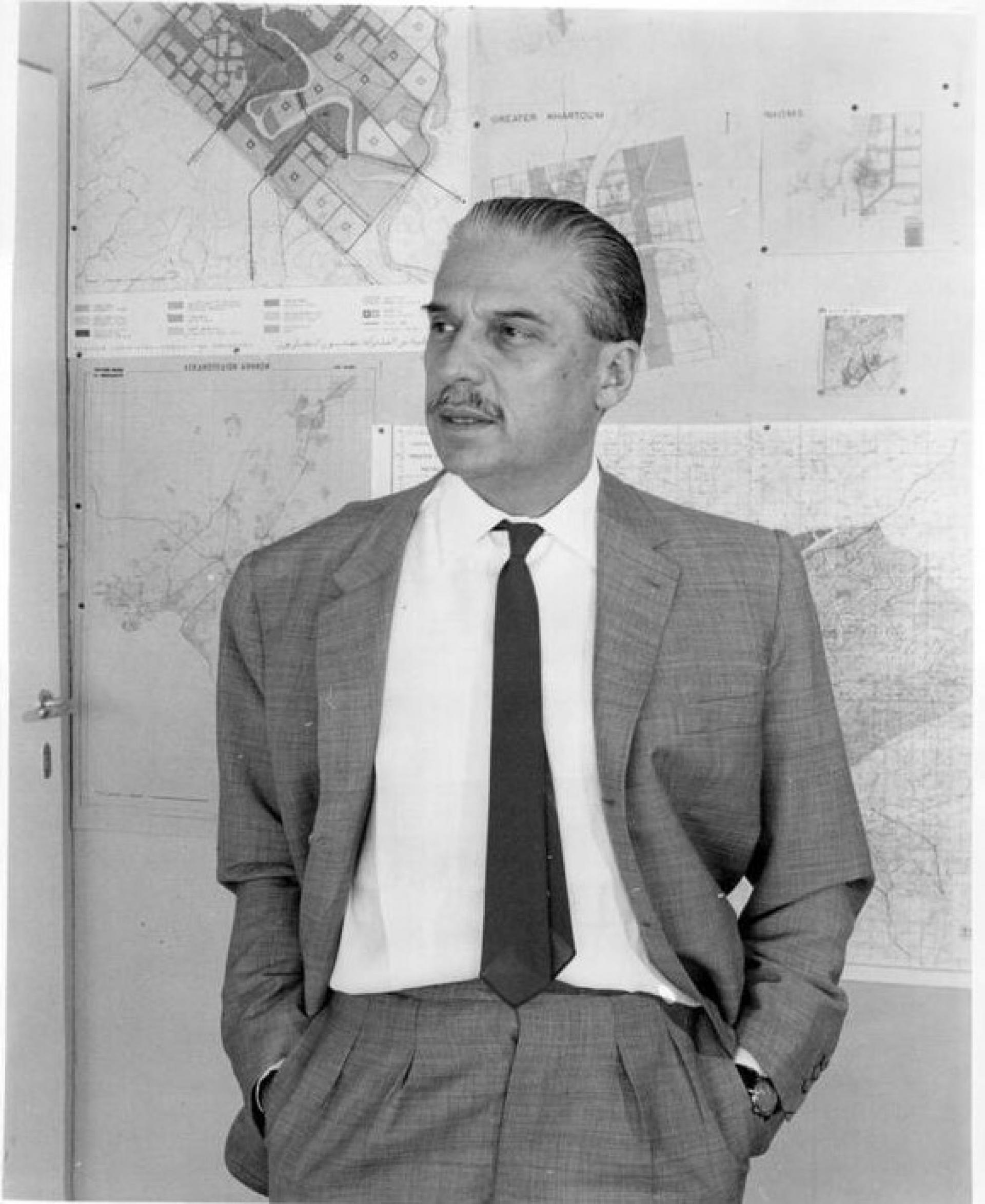 Constantinos Doxiadis in 1975