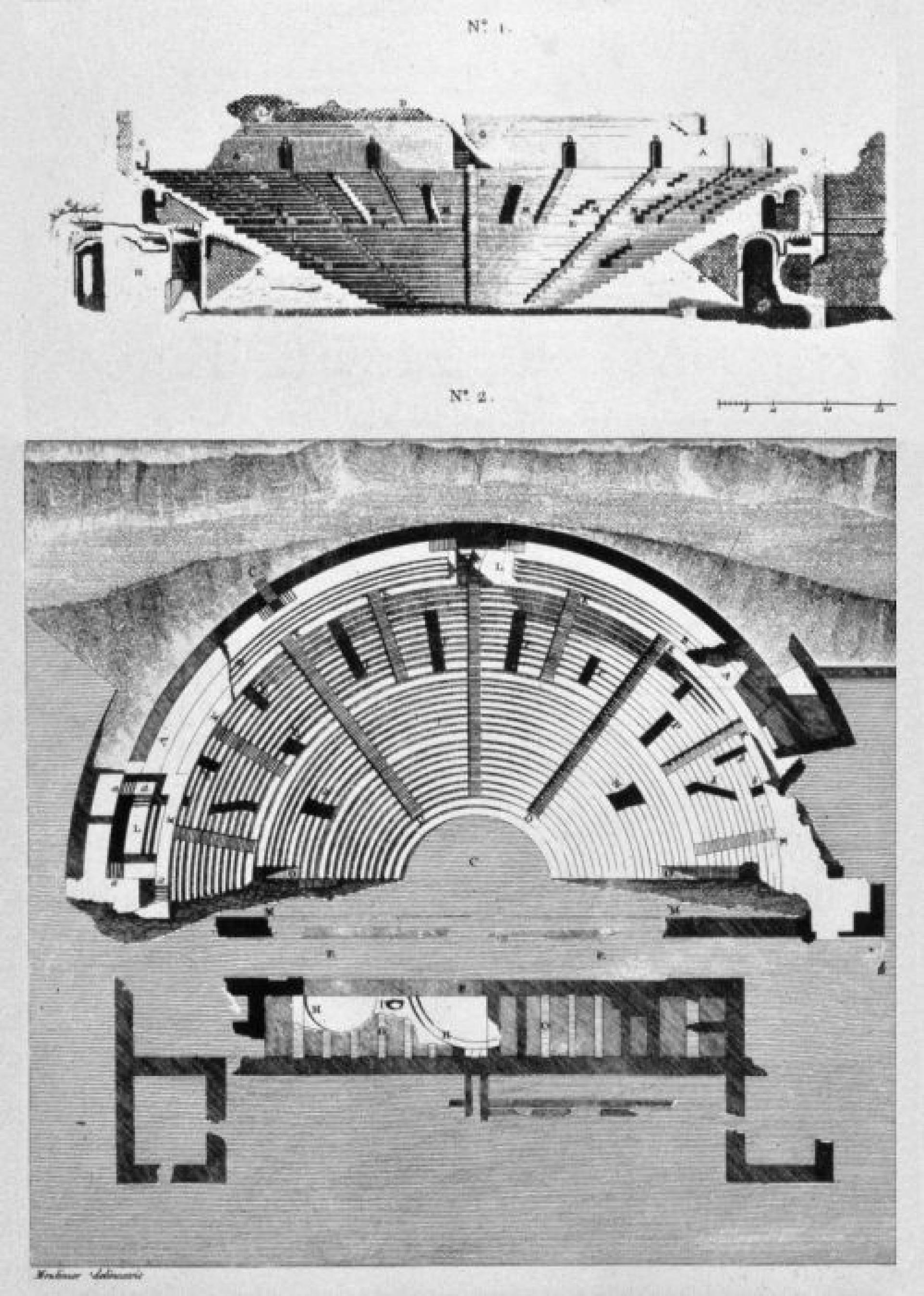 Giorgio Grassi’s restoration of the Roman Theatre in Sagunto.