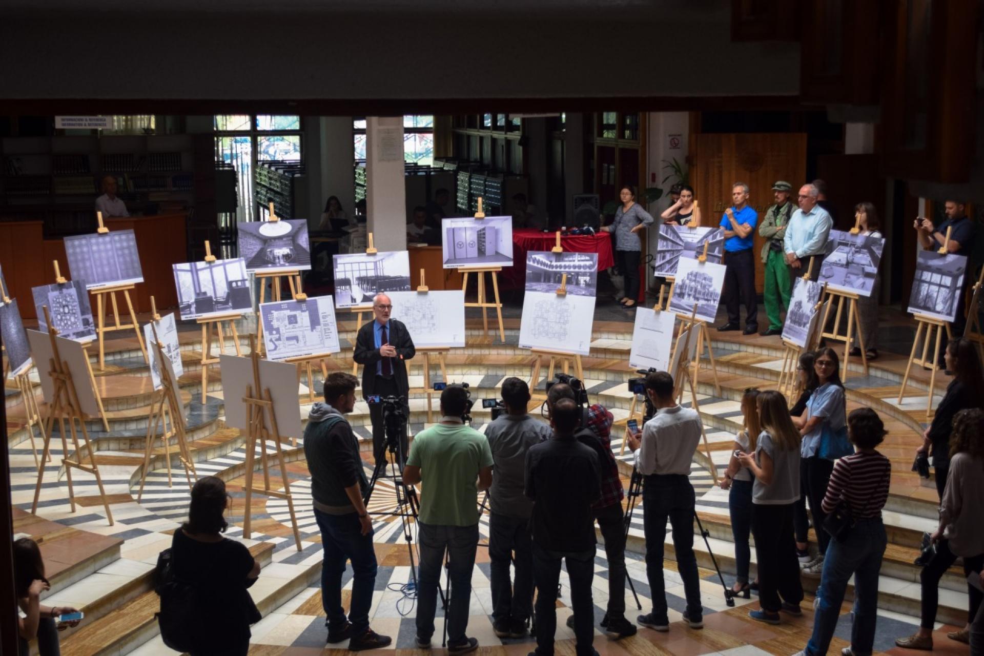 Antoine Wilmering opening the Getty exhibition KAF 2018 | Photo © KAF