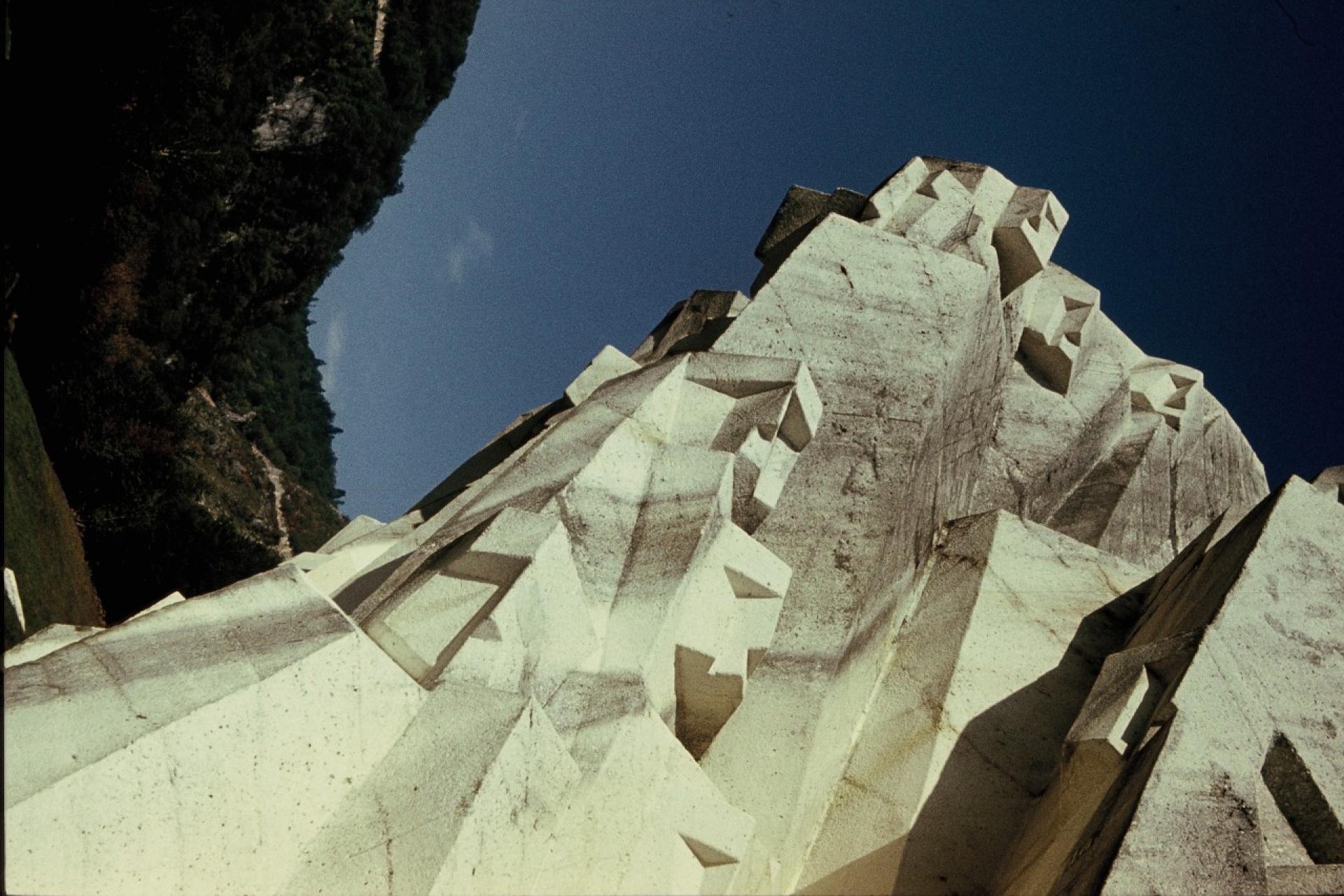 Memorial complex to the Battle of Sutjeska is an exceptional work by Miodrag Živković and one of the best sculptural memorials in the Yugoslav space. | Photo from the archive of Miodrag Živković