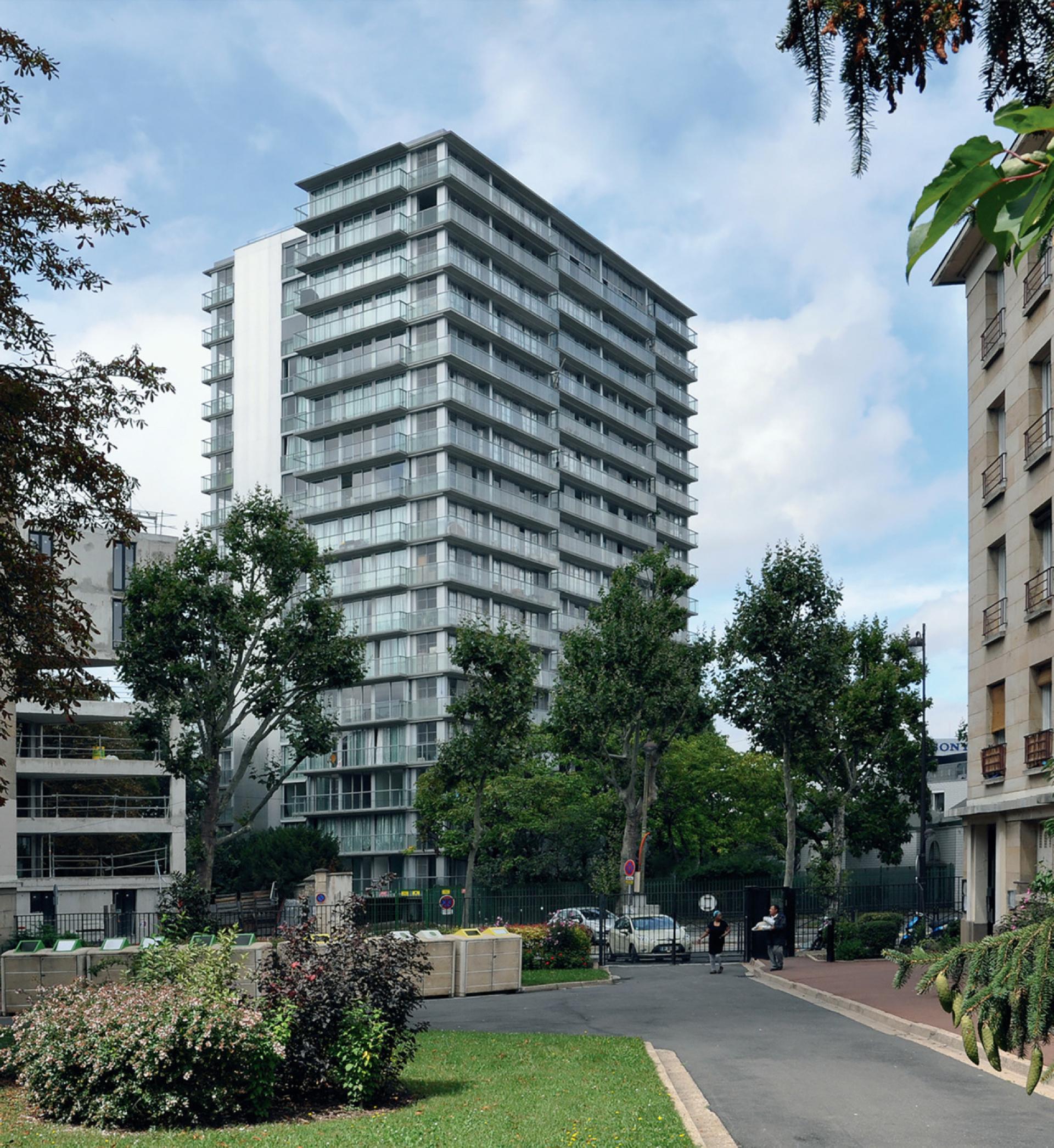 Bois-Le-Prêtre Tower External view. | Photo © Philippe Ruault