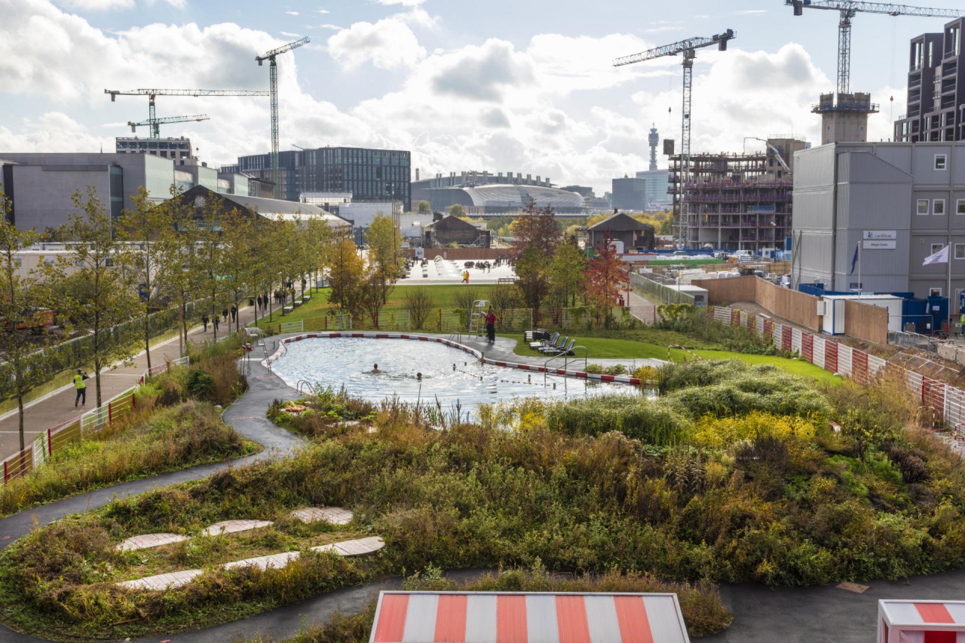 Of Soil and Water: King’s Cross Pond by Marjetica Potrč and Ooze | Photo © John Sturrock