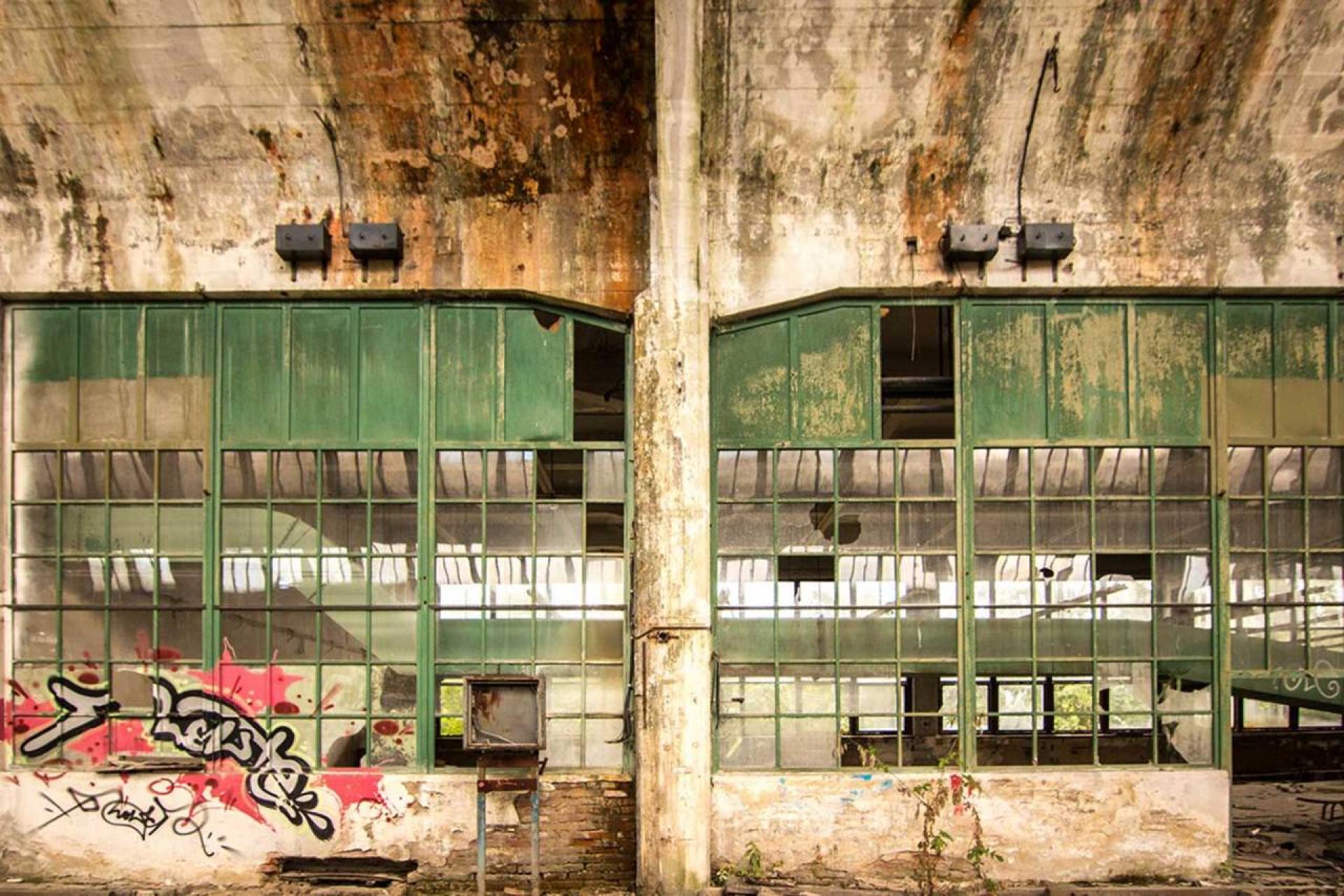 The main hall of the Pragovka factory in 2017. | Photo Katka Havlíková