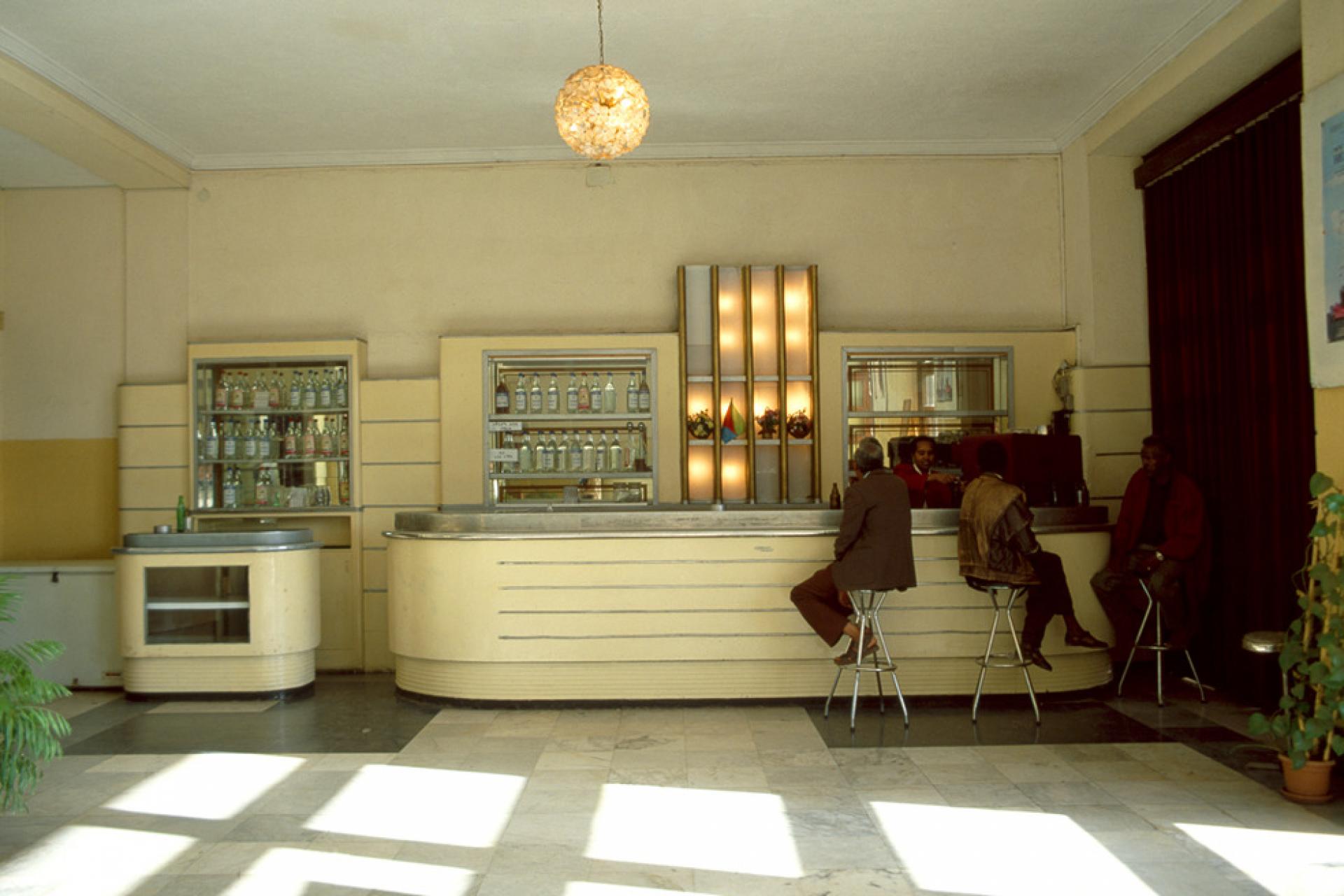 Cinema Odeon and its outstanding bar. | Photo by Edward Denison