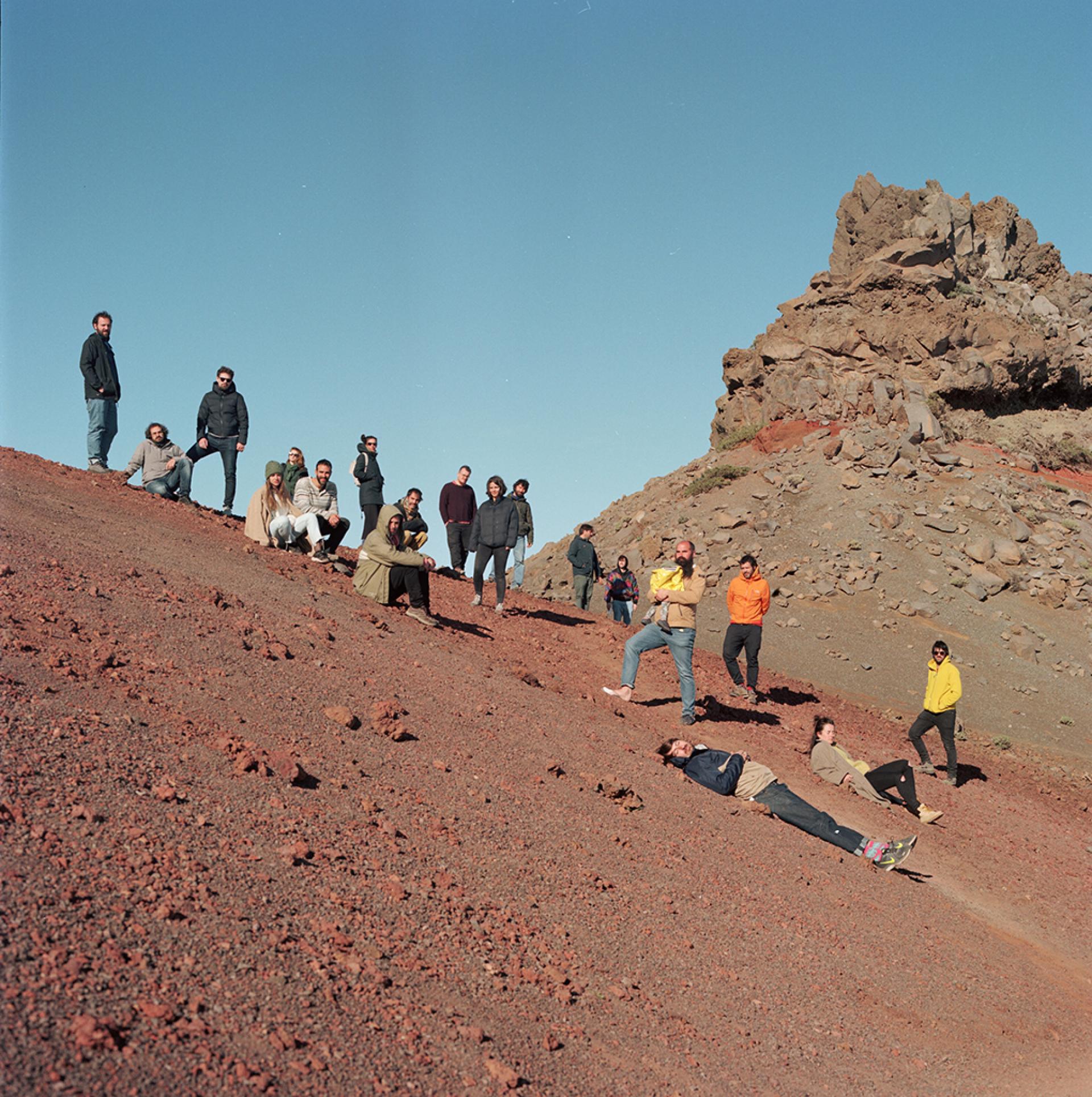 Zuloark's Collective Portrait at IX Zuloark International Congress in La Palma, Spain (2020). | Photo © Lourdes Cabrera