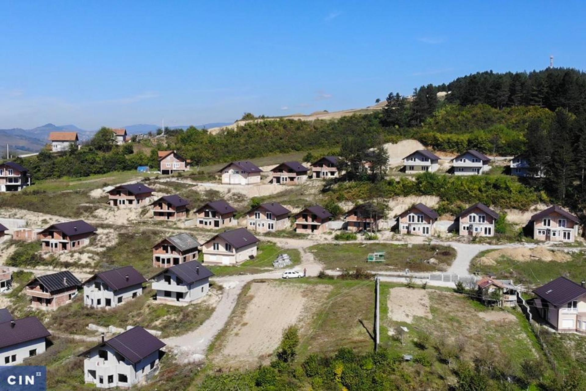 Unfinished Arab Resort near Sarajevo's part lliđa.