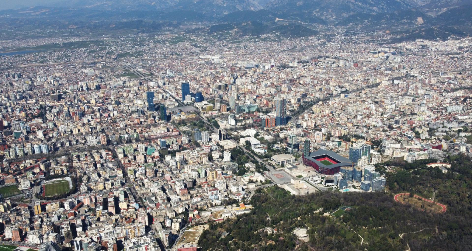 Tirana Aerial View | Photo © Open House Tirana