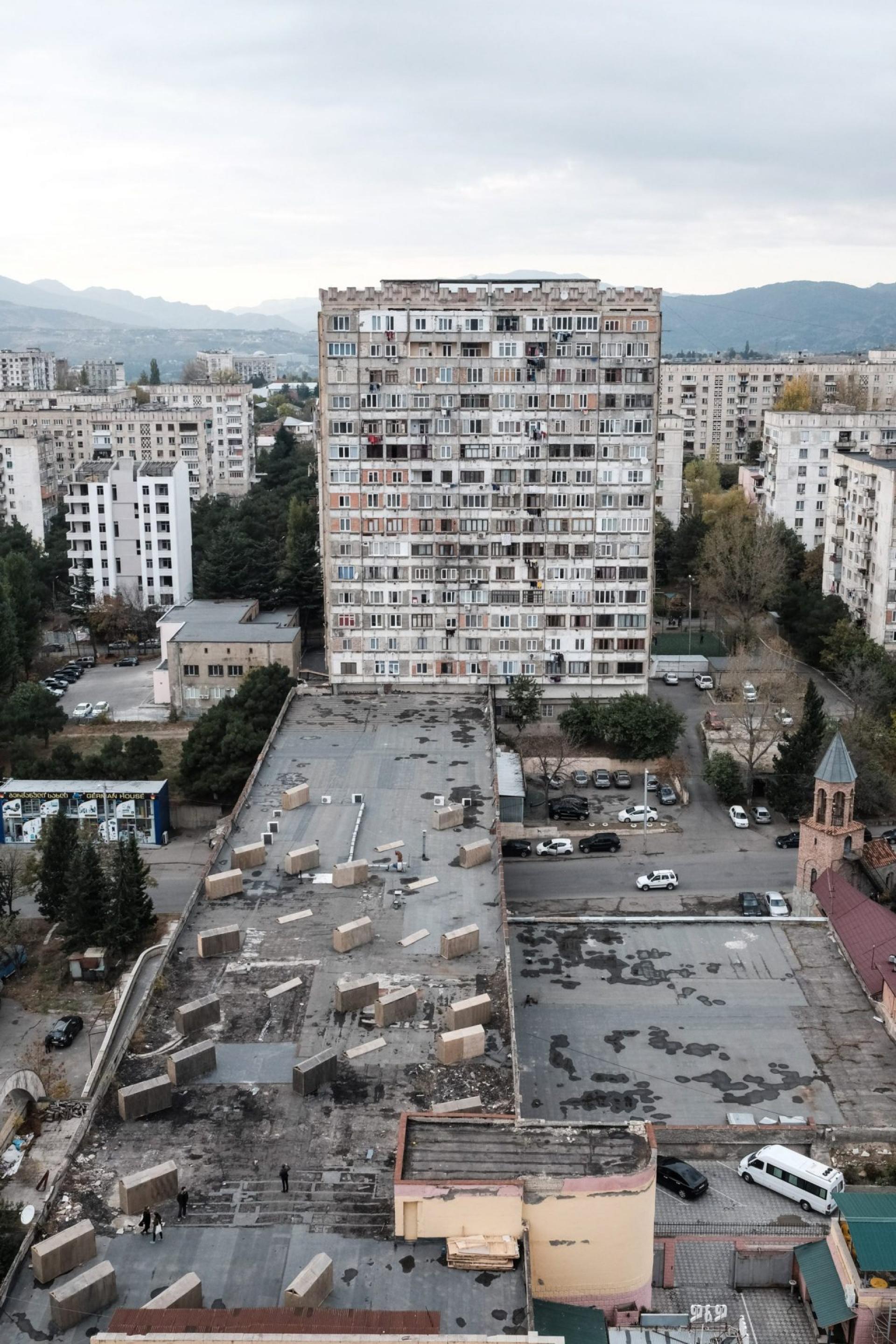 The inaugural Tbilisi Architecture Biennial was based in the suburb of Gldani. Photo © Tako Robakidze