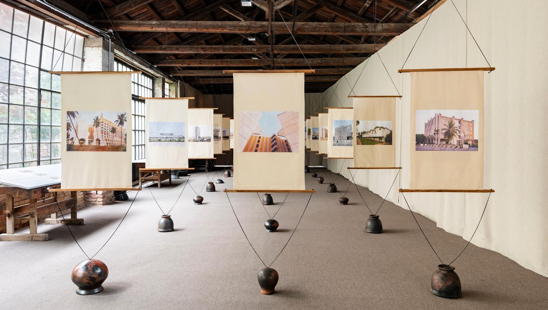 A view of the Togo Pavilion. © Matteo Losurdo