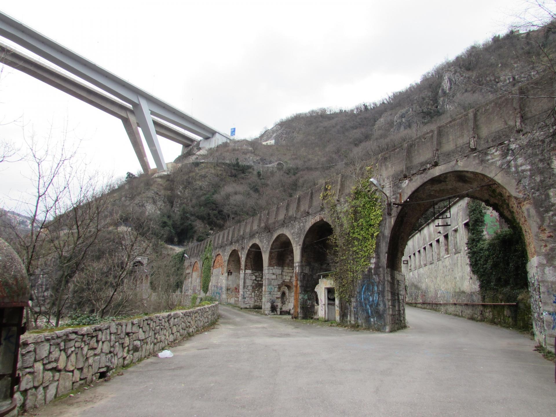 The bridge in Rijeka