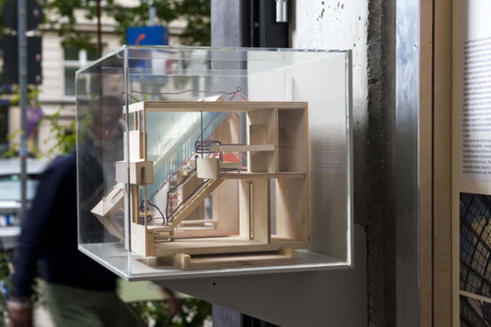 Model of the living unit for the Landschulheim am Solling | Photo Jan Windusz